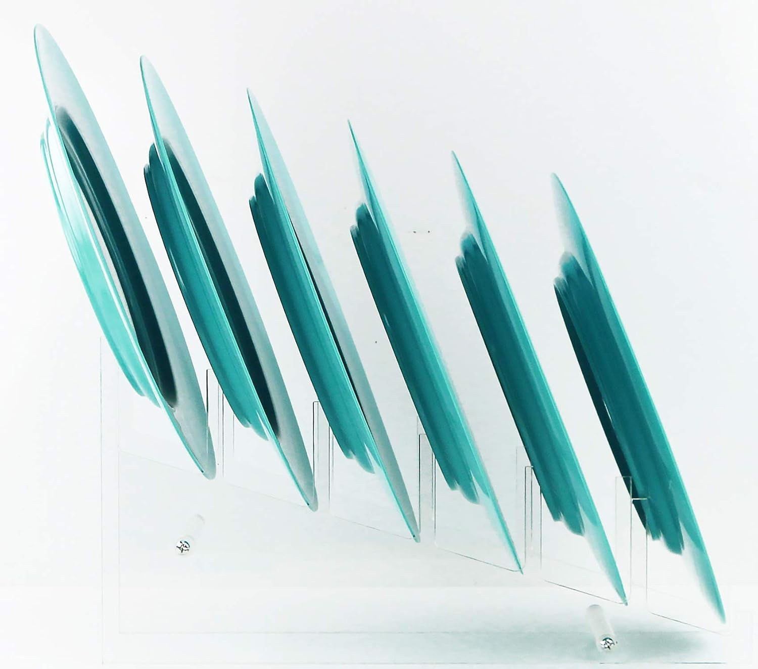 Calypso Basics, 6pc Melamine Salad Plate Set, Turquoise