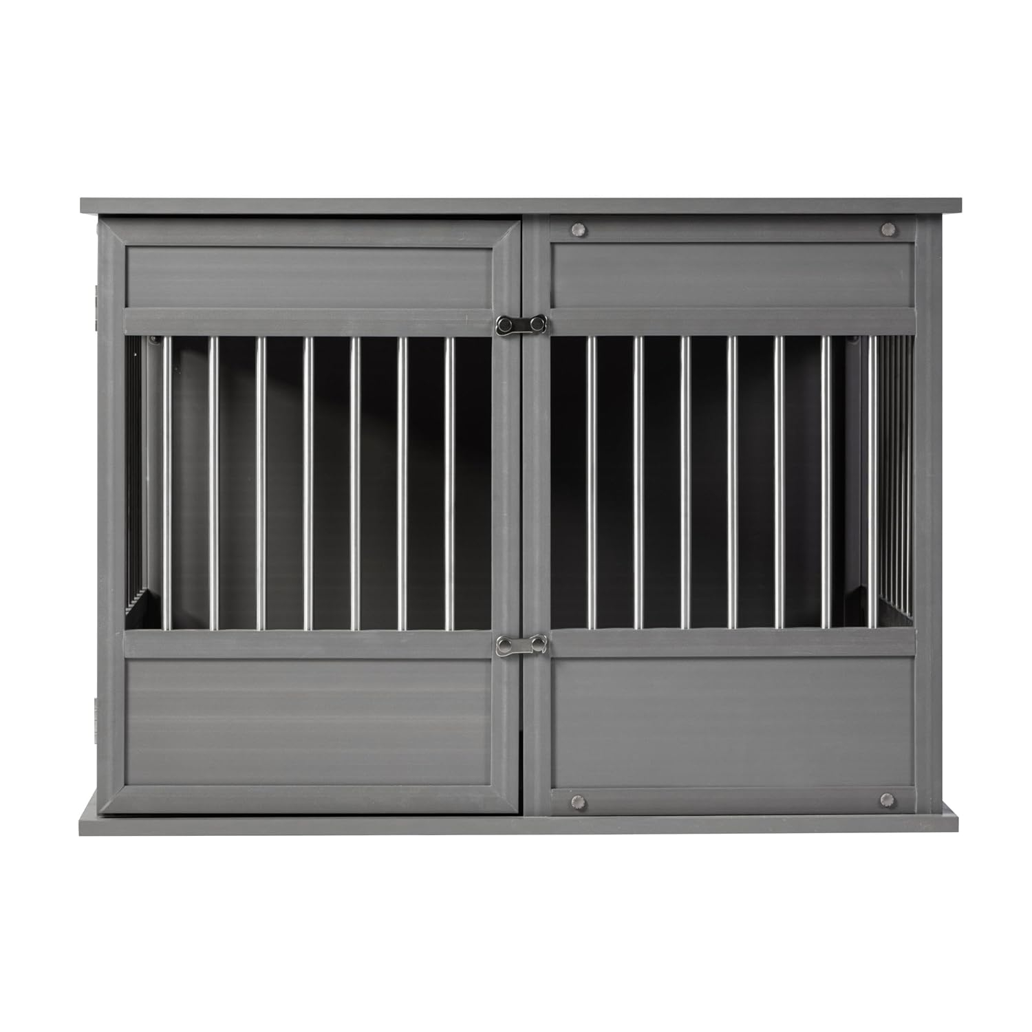 New Age Pet Horizon Pet Crate - ECOFLEX, Stainless Steel, Easy Access Door, 10-Year Warranty