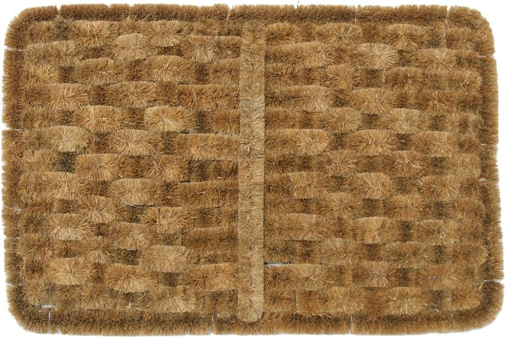 Rubber-Cal, Inc. Shiraz Coco Coir 24 in. x 16 in. Outdoor Door Mat