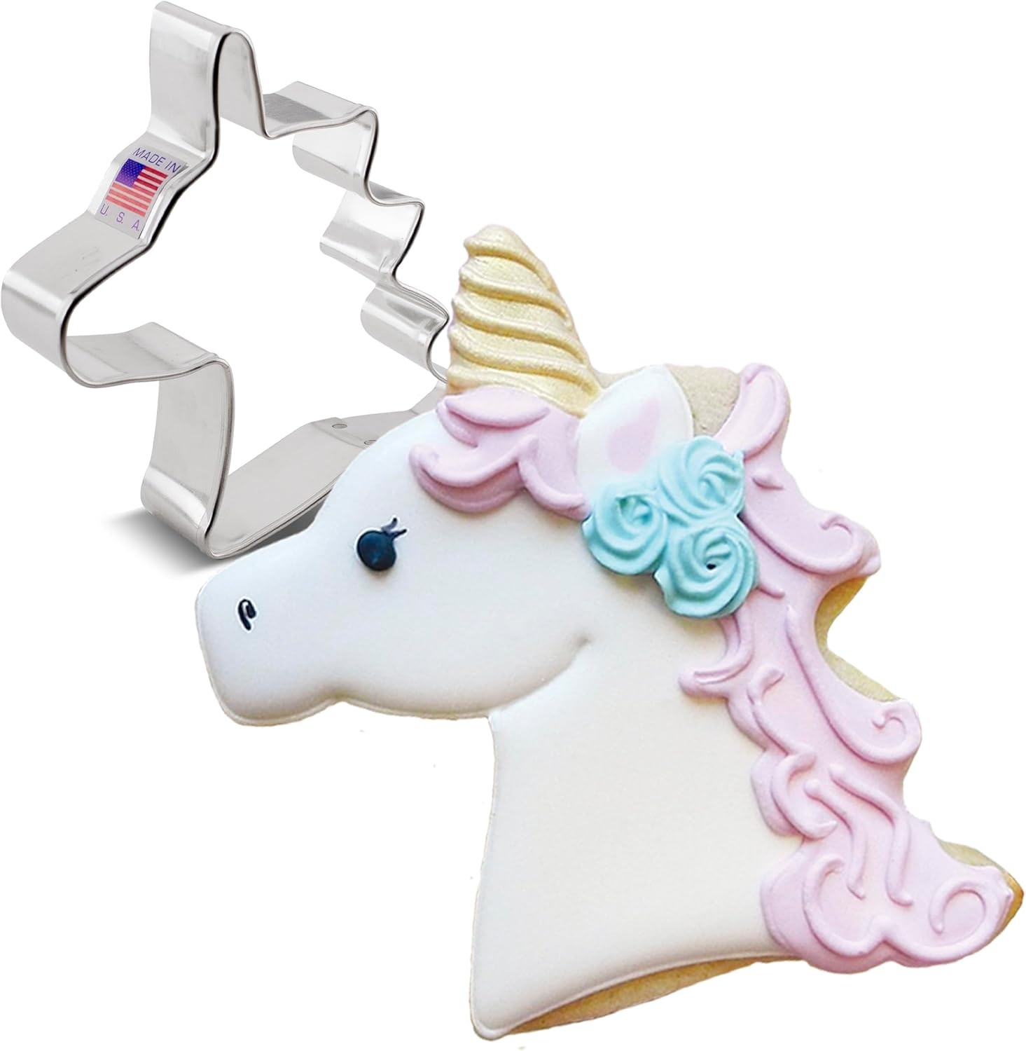 Unicorn Head Cookie Cutter