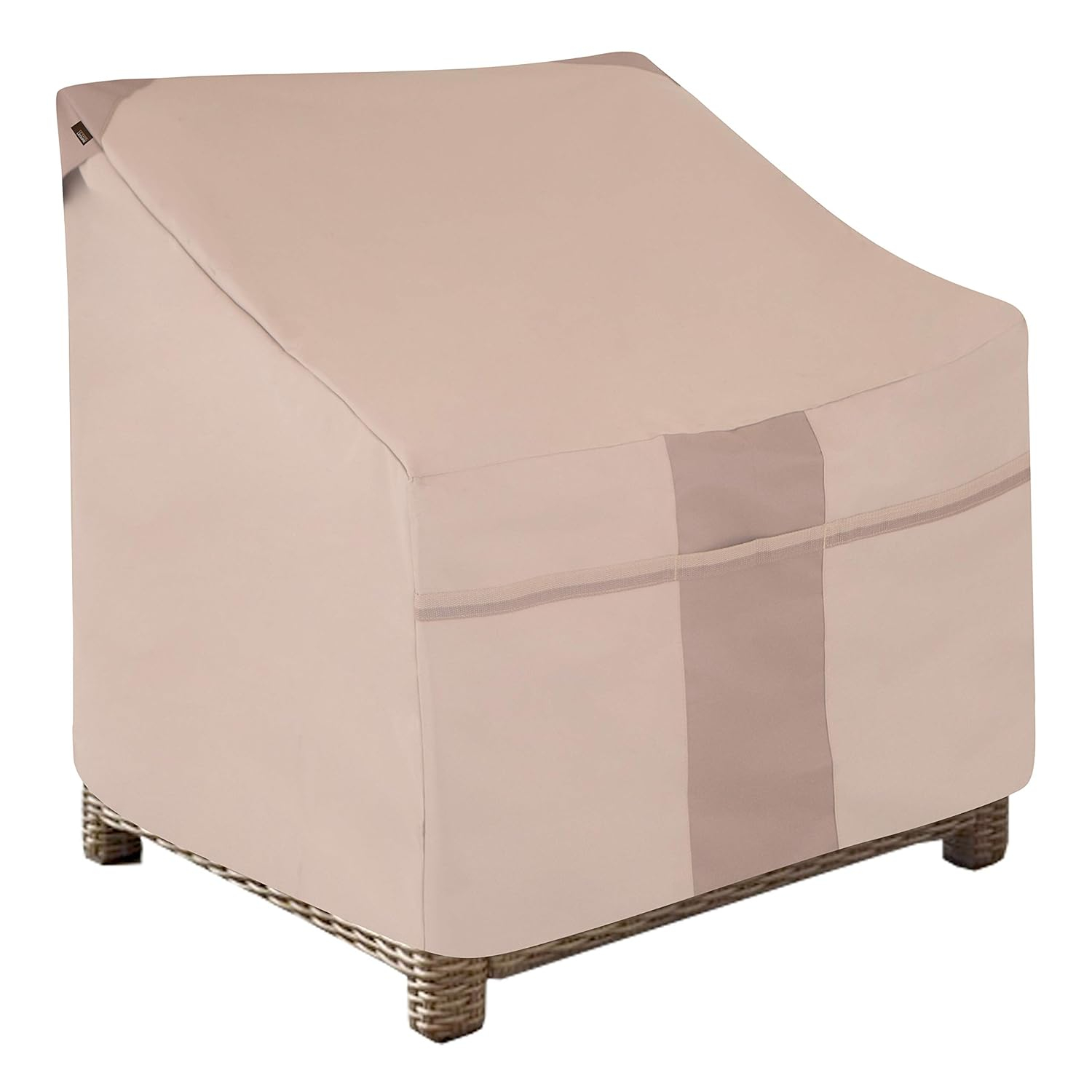 Modern Leisure Monterey Outdoor Deep Seat Patio Lounge Chair Cover, 38"L x 40"W x 31"H, Beige