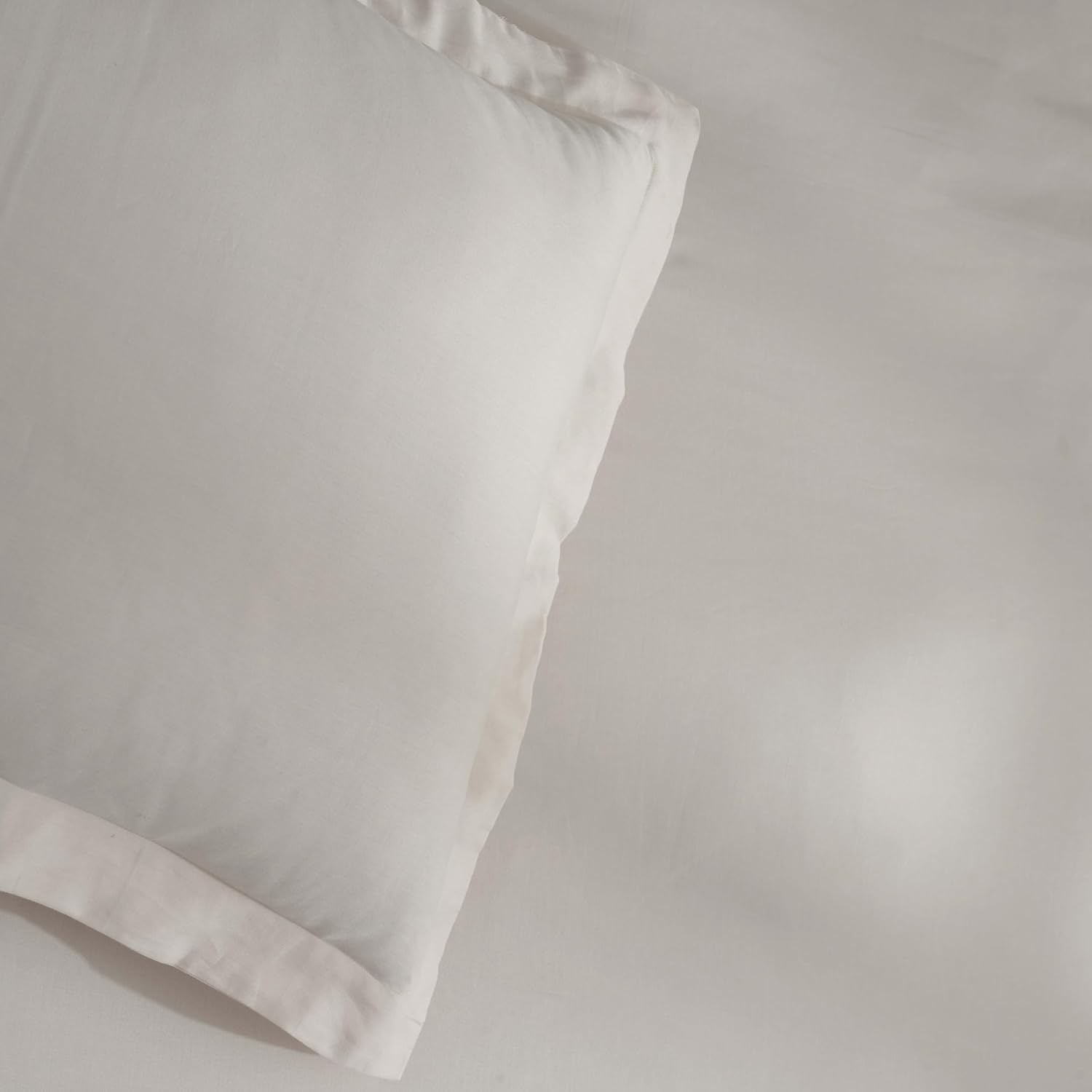 Superior Egyptian Cotton 300 Thread Count Duvet Cover Set, Twin, Light Grey
