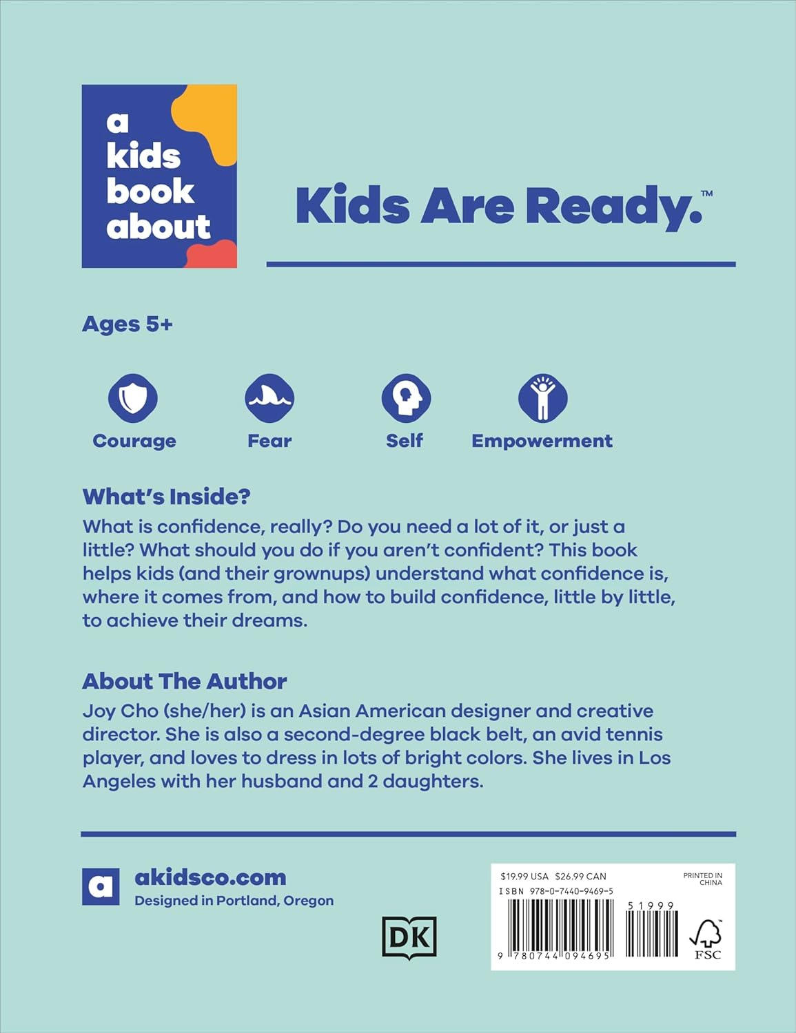 A Kids Book about Confidence - by  Joy Cho (Hardcover)