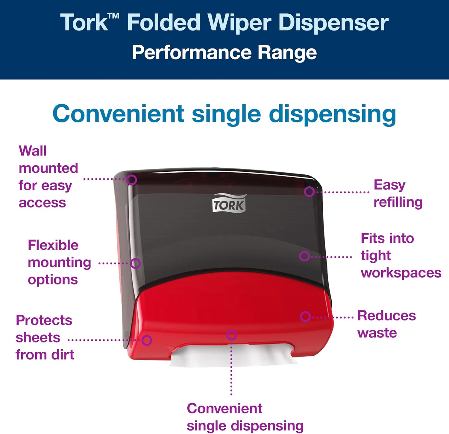 Folded Wiper & Cloth Dispenser