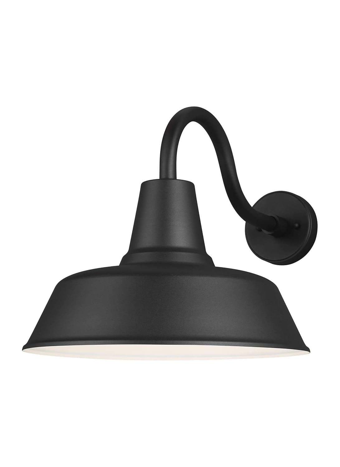 Fisher Outdoor Sconce - Black / 16" Dia