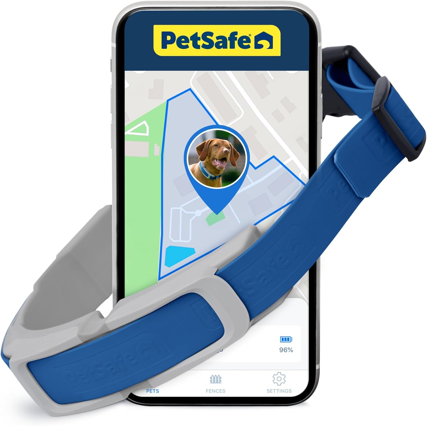 PetSafe Guardian GPS + Tracking Dog Wireless Fence Collar, Over 3/4 Acres, Subscription Required