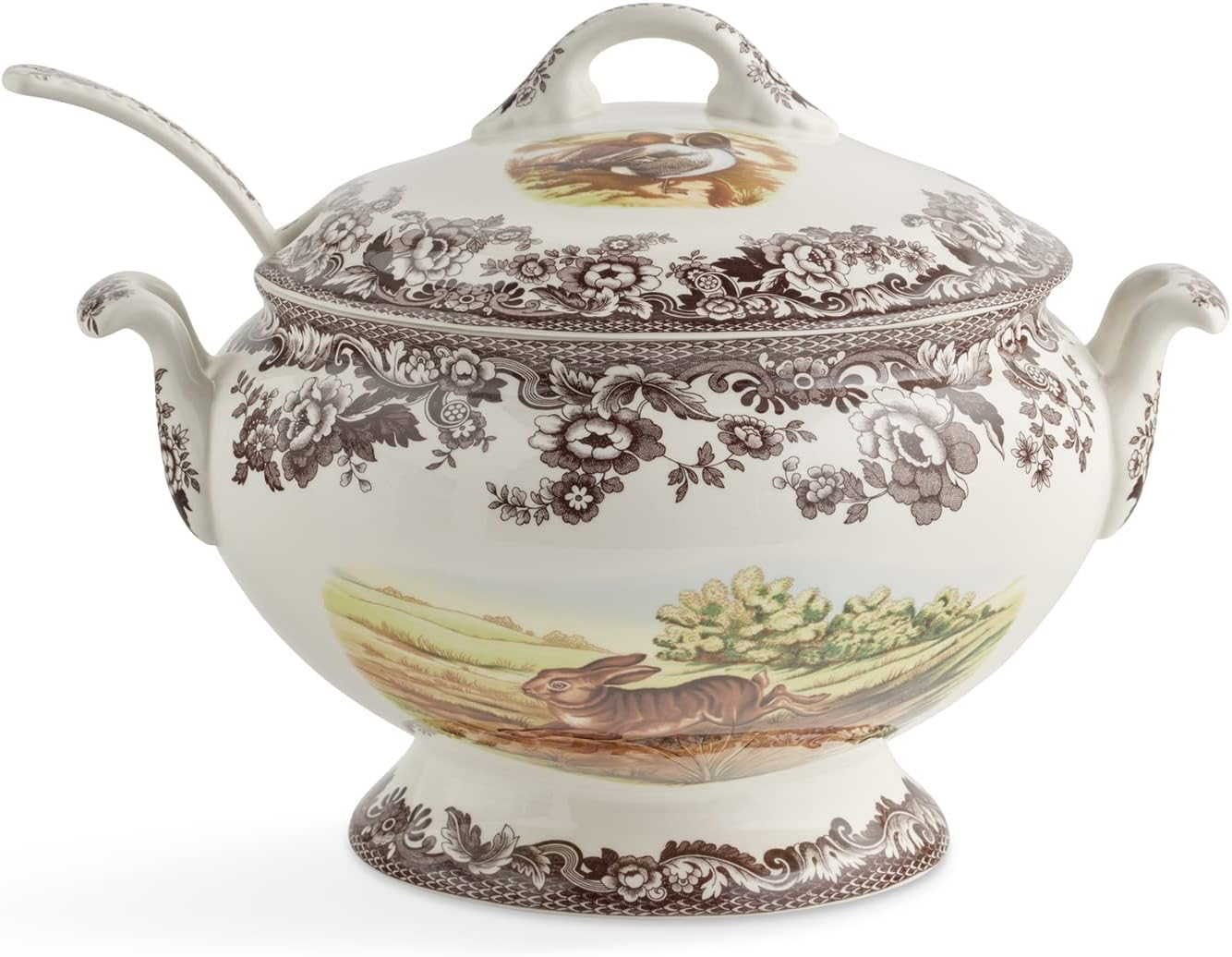 Spode Woodland 4.25 quart Covered Soup Tureen