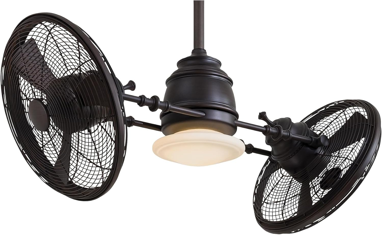 Minka Aire 42" Gyro 6 - Blade LED Dual Ceiling Fan with Wall Control and Light Kit Included