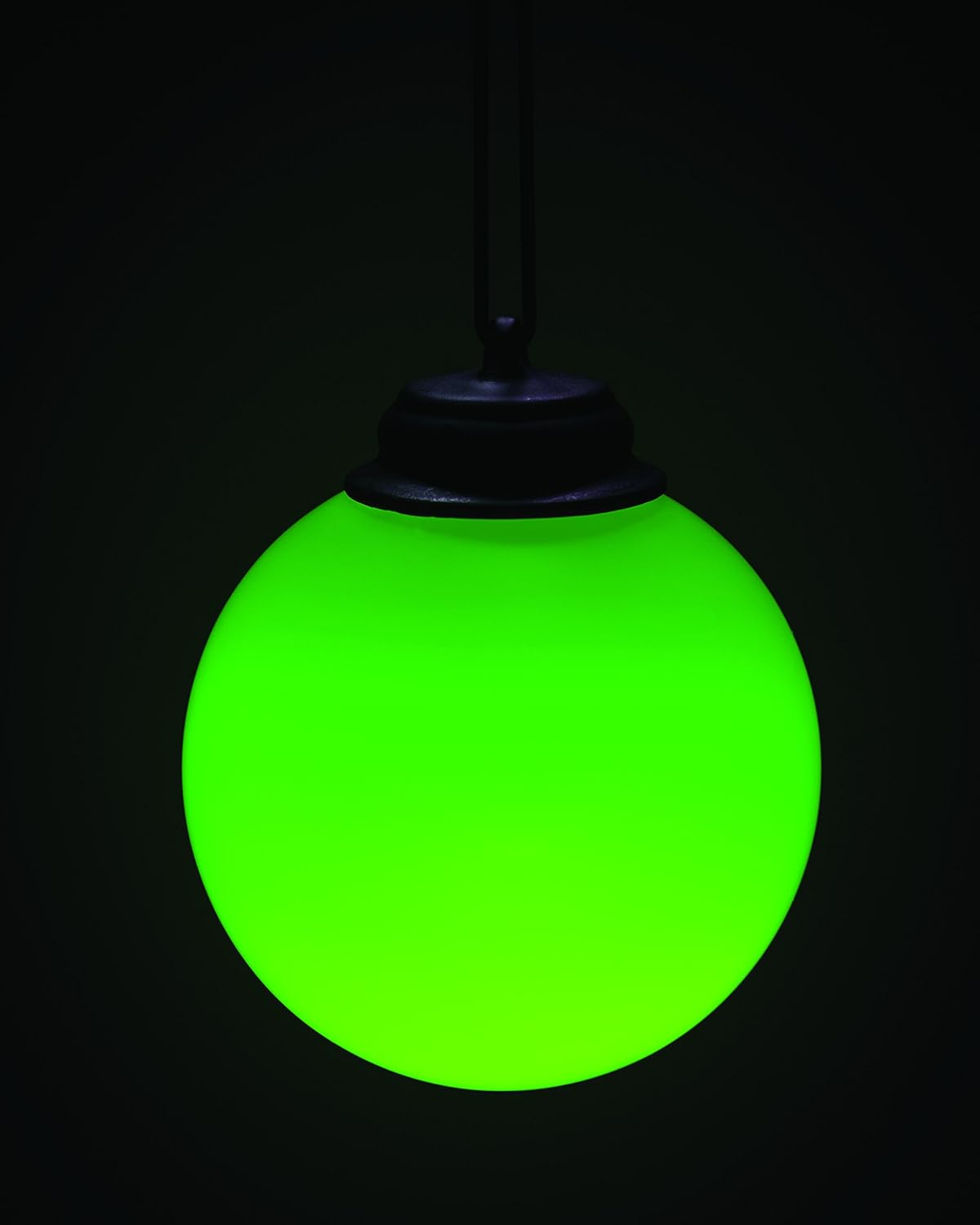 Xodus Innovations WP465 Battery Powered Hanging Decorative Outdoor Led Pulsing Globe, 5", Light Green