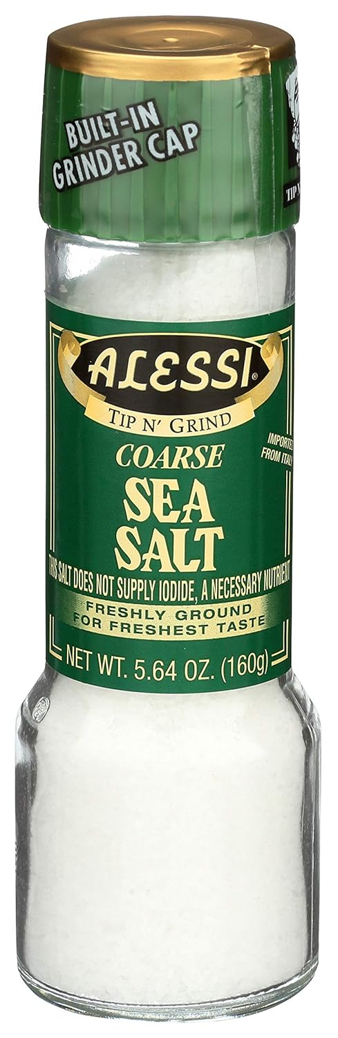 Alessi Grinder Sea Salt, 5.64 Ounce
