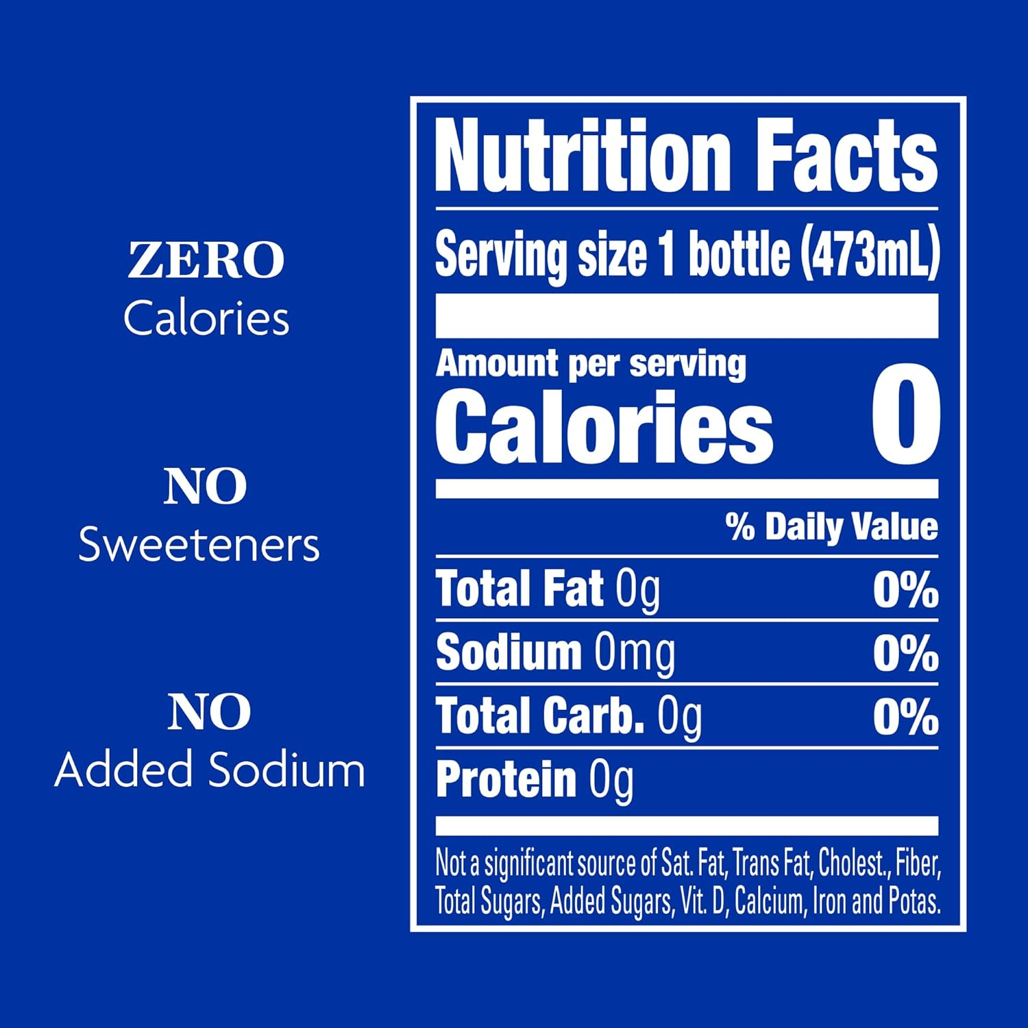 Saratoga Still Natural Spring Water in Recycled Plastic Bottles, 6 Pack