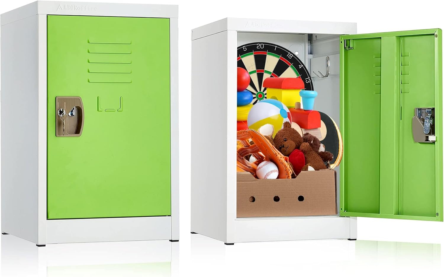 AdirOffice Steel 1-Tier School and Home Storage Locker