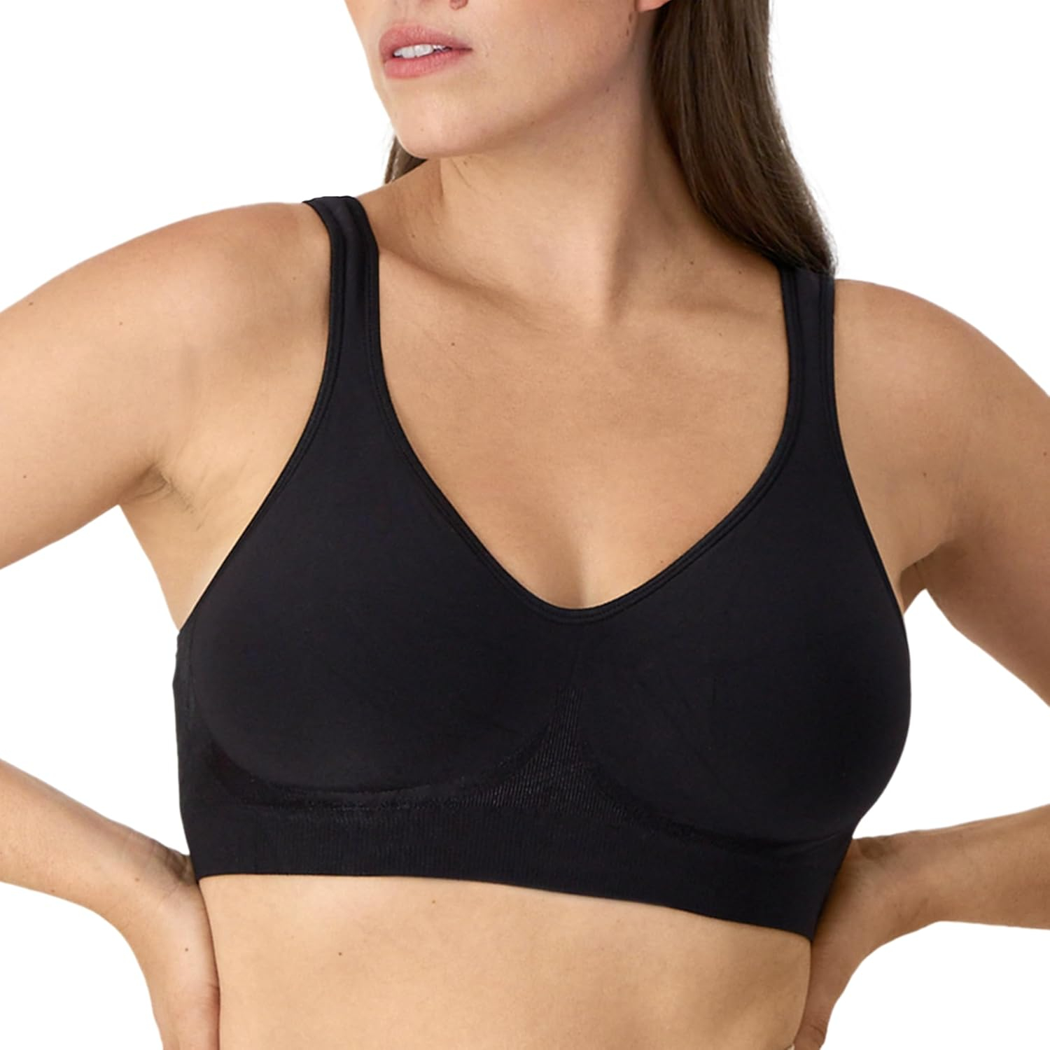 Bali Comfort Revolution Wirefree Bra ComfortFlex Fit Seamless 2-Ply Women's 3484