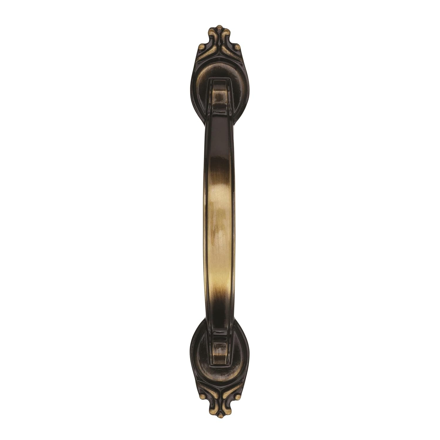 Antique English Gold Traditional Cabinet Pull with Mounting Hardware