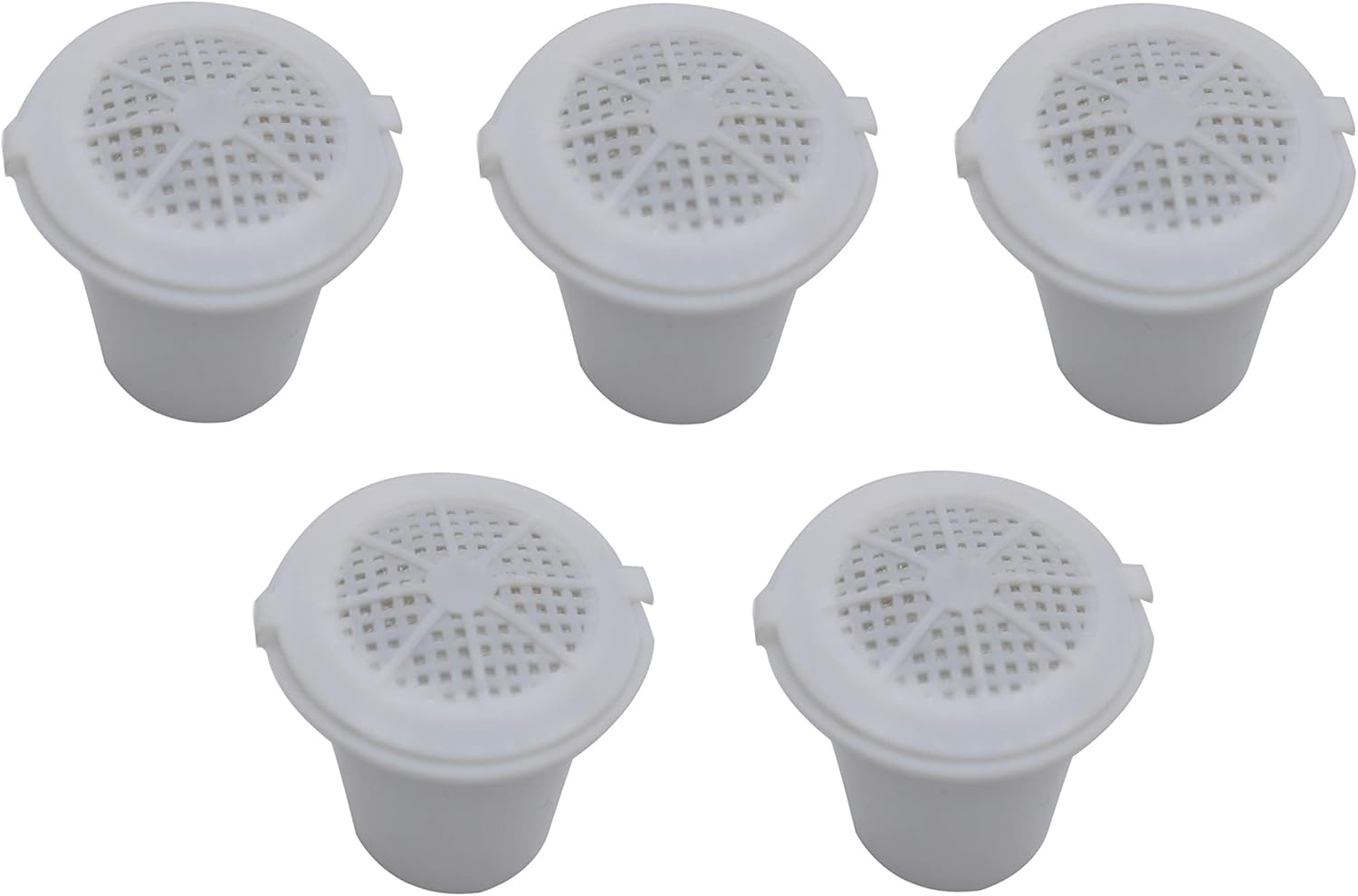 Blendin Reusable Refillable Pod Capsule Coffee Filter, Compatible with Nespresso Coffee Espresso Maker System (5 Pack)