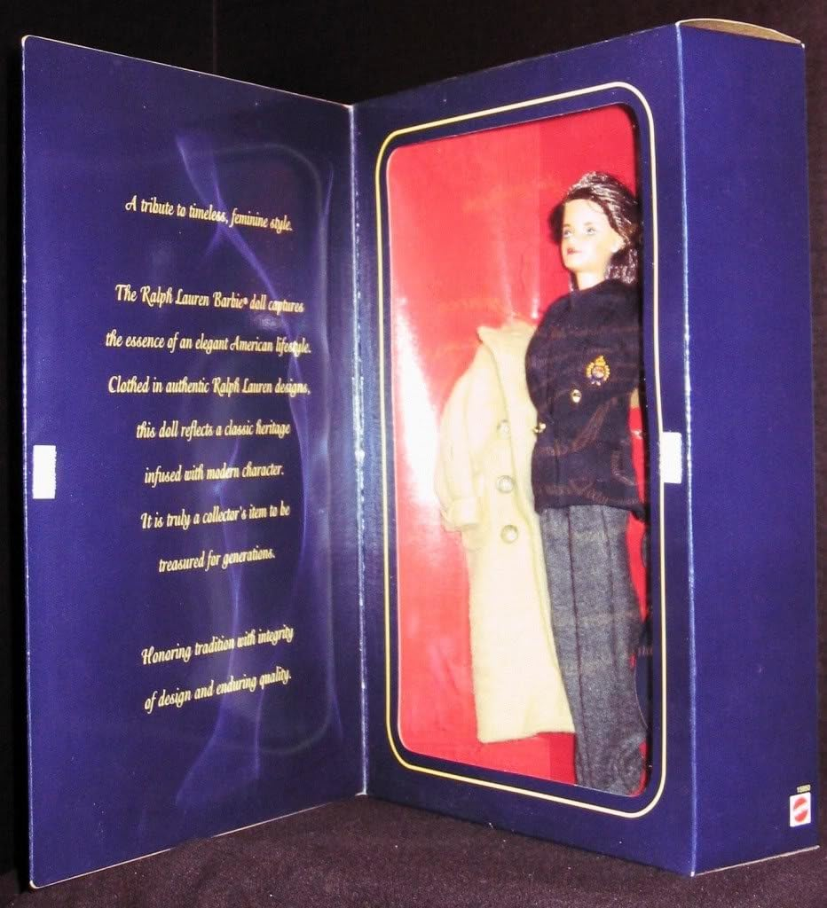 Ralph Lauren Barbie Doll Bloomingdale's Limited Edition 1996 Mattel 15950
