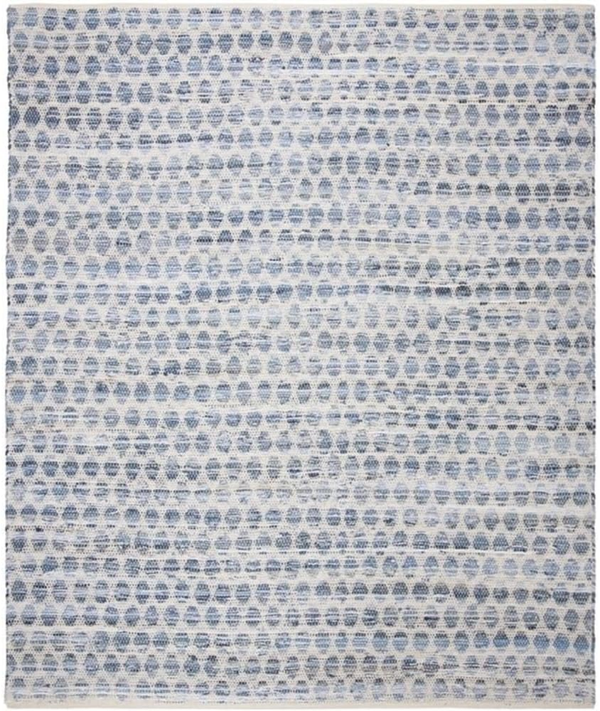 SAFAVIEH Area Rug 8x10 - Montauk Collection - Large - Blue, Handmade, Ideal for Living Room, Bedroom, Office, Dining Space (MTK422L)