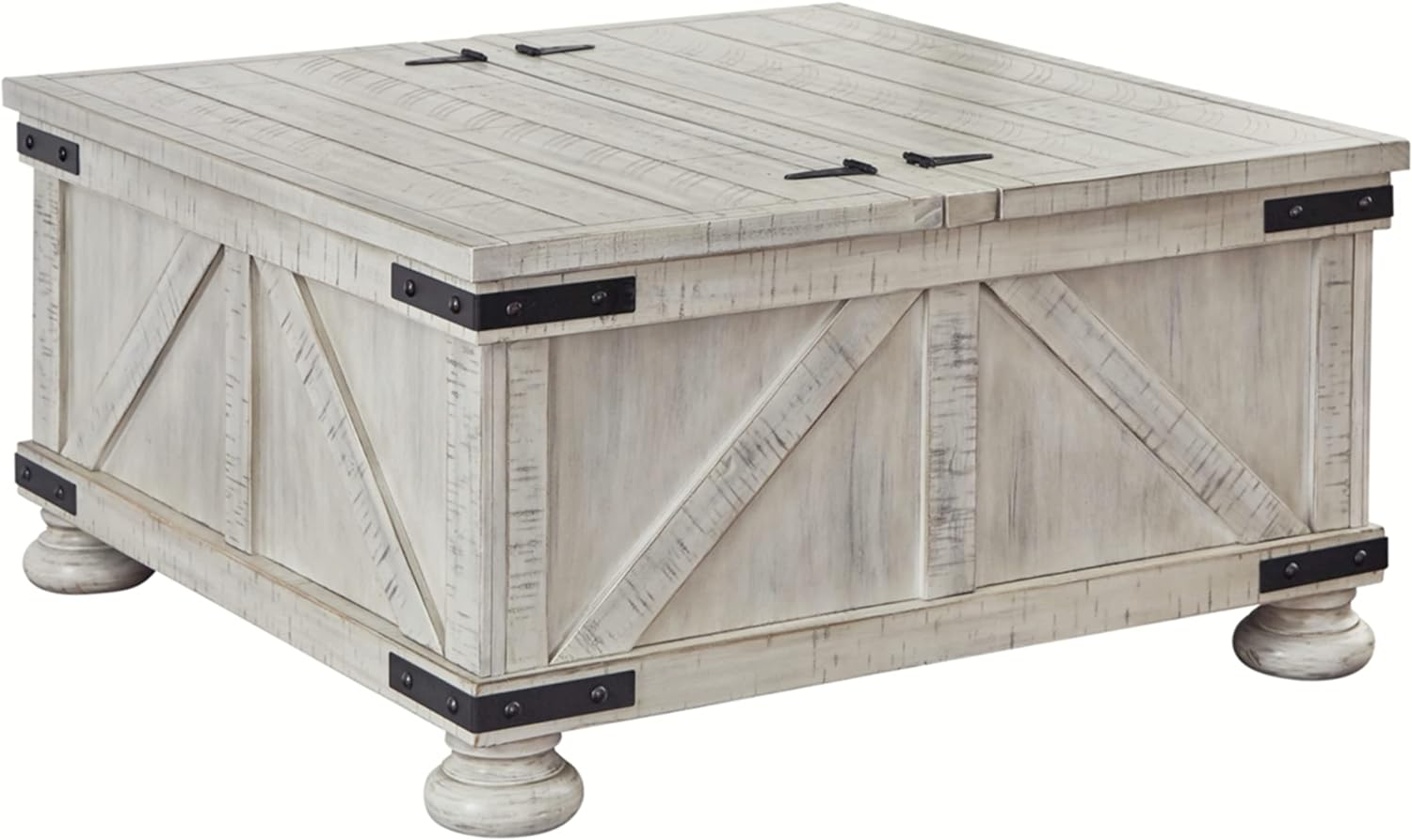 Signature Design by Ashley Casual Carynhurst Coffee Table  Whitewash