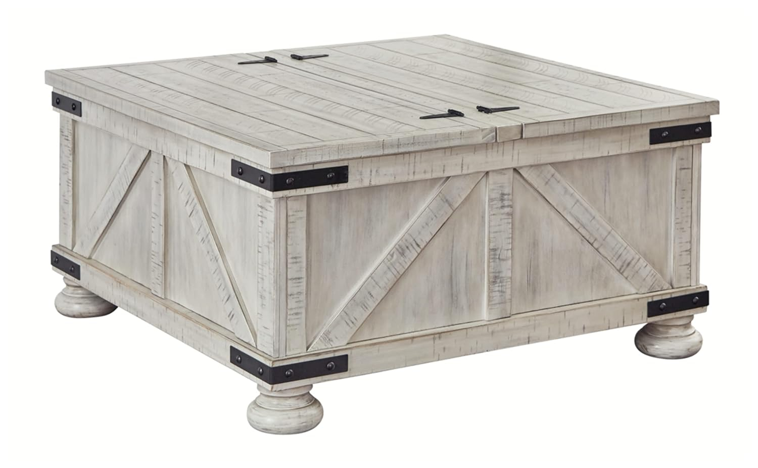Signature Design by Ashley Casual Carynhurst Coffee Table  Whitewash