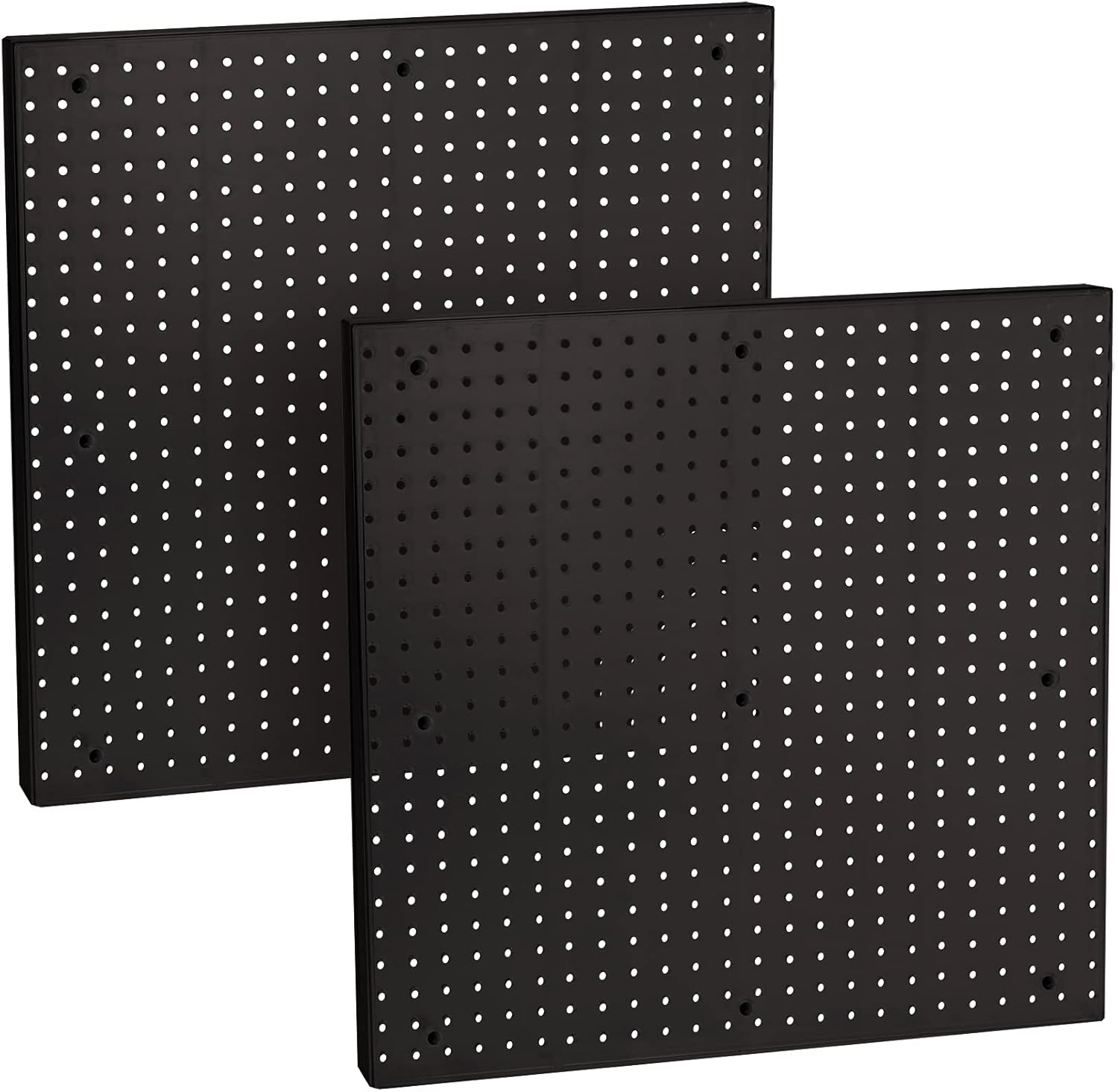 Pegboard Wall Panel Storage Solution, Size: 24"x 24", 2-Pack