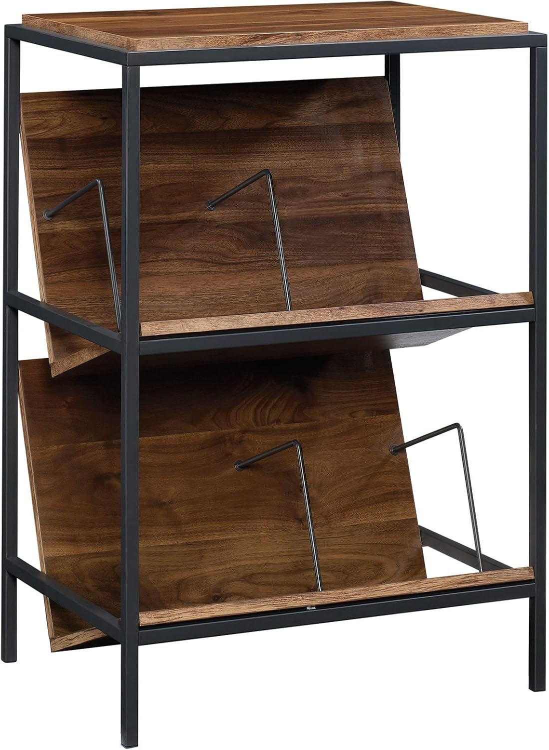 Sauder Nova Loft Accent Storage Cabinet, Grand Walnut Finish