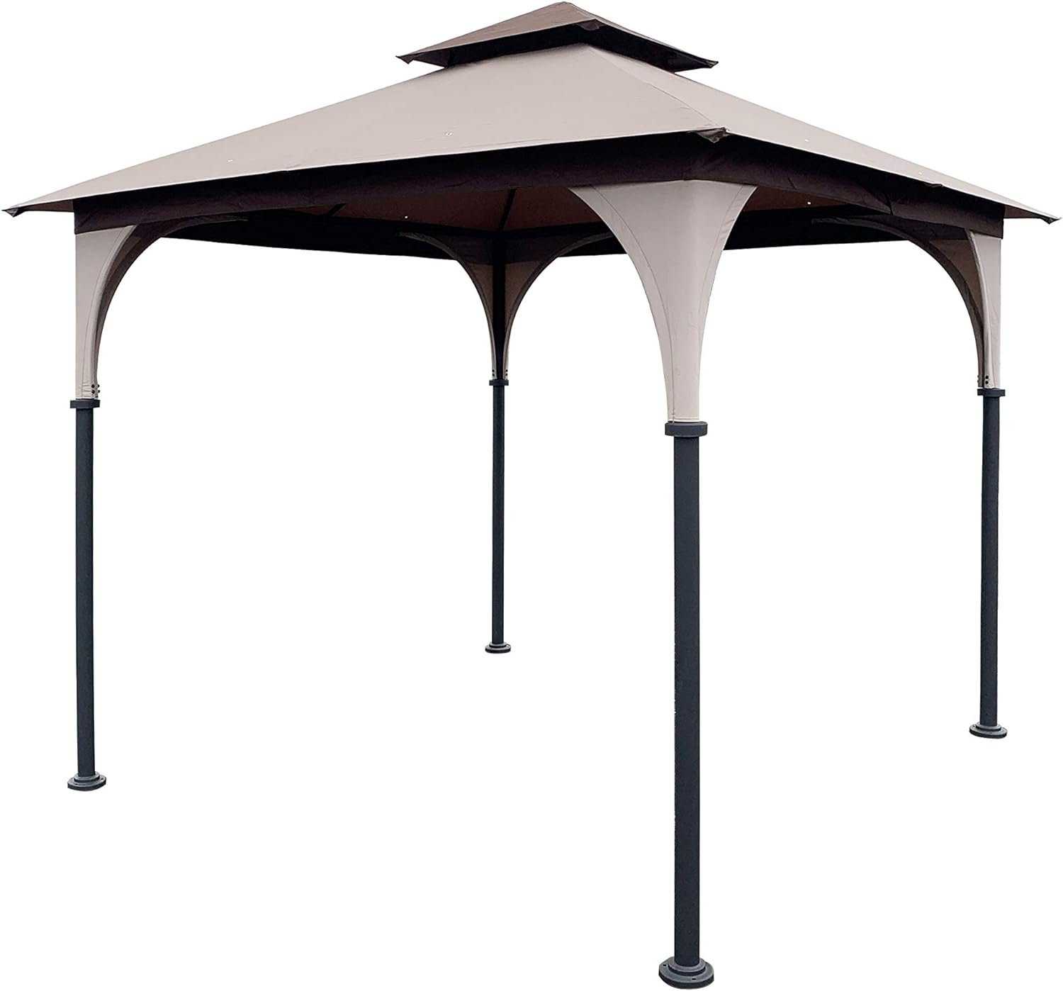 APEX GARDEN Replacement Canopy Top for 8' x 8' Gazebo #L-GZ375PST, L-GZ375PST-3