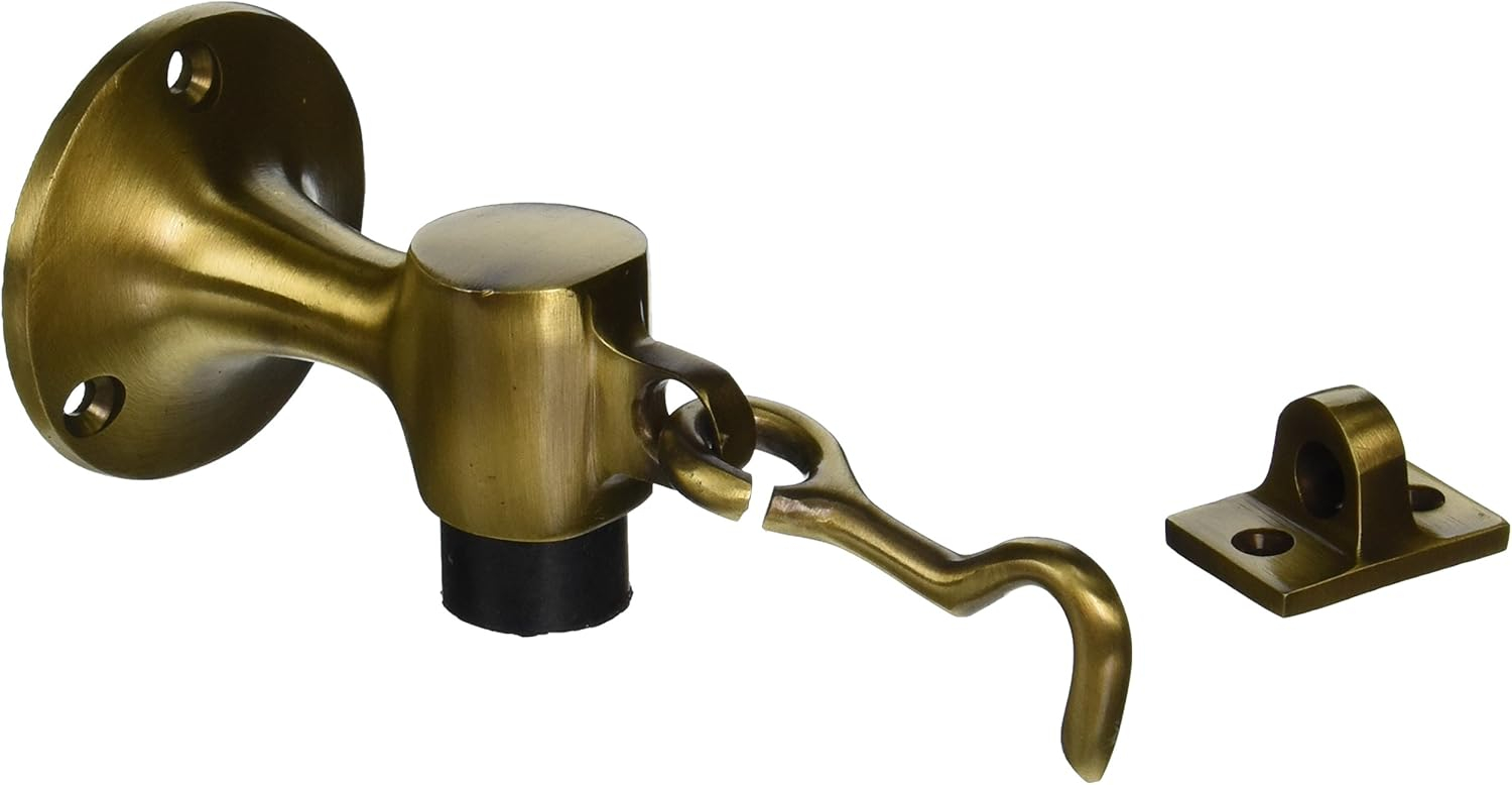 Deltana Brass Floor Mount Stop