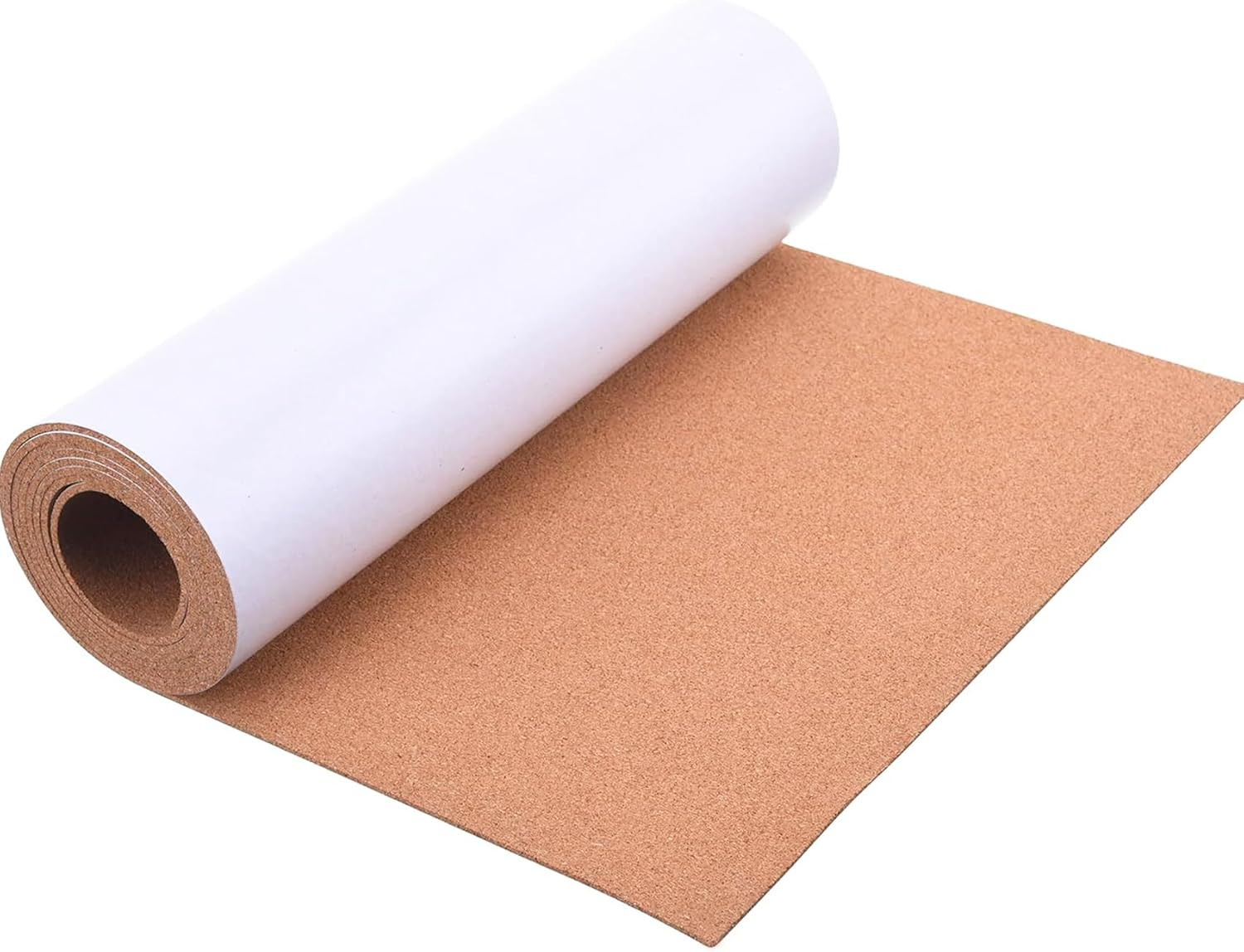 Self-Adhesive Cork Board Roll, 1/8" Thick Cork Boards for Walls, 20"x16" Cork Board Roll for Office, Home, School(3mm,40 * 50cm)