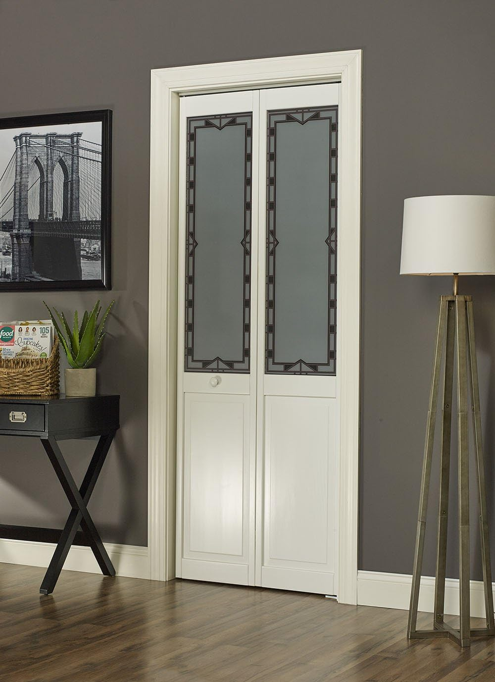 LTL Home Products 840726 Craftsman Bifold Interior Wood Door, 30 x 80 Inches, Unfinished Pine