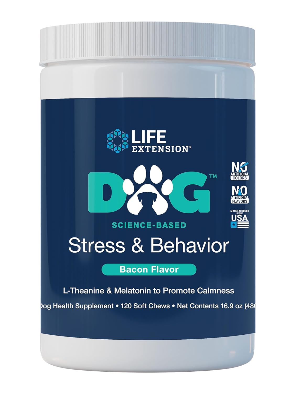 Dog Stress and Behavior by Life Extension  -  120 Soft Chews