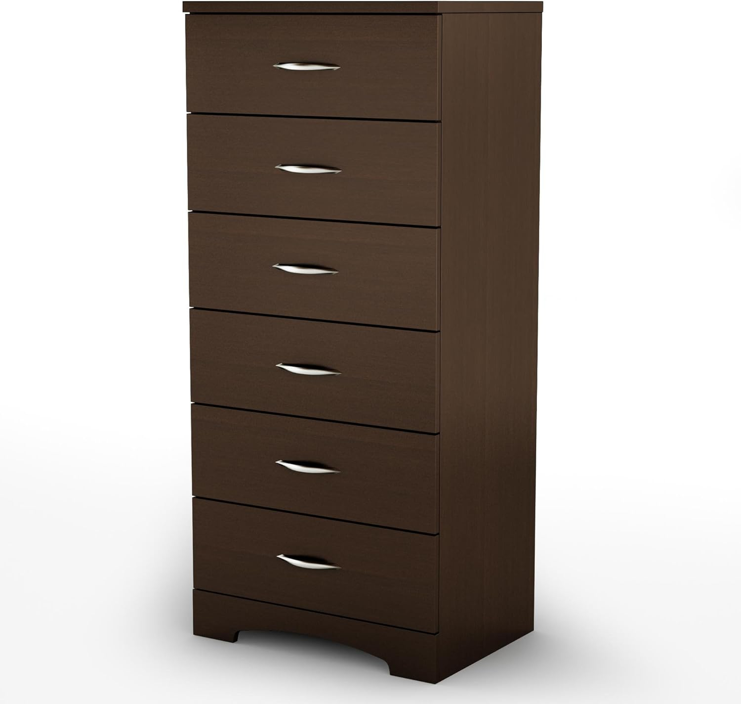 South Shore Step One, Contemporary Chest, Brown