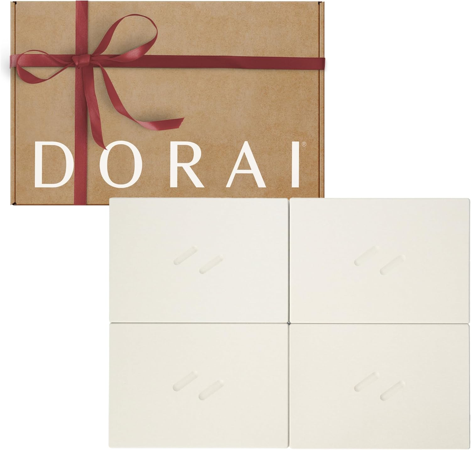 Large White Diatomaceous Earth Non-Slip Bath Mat
