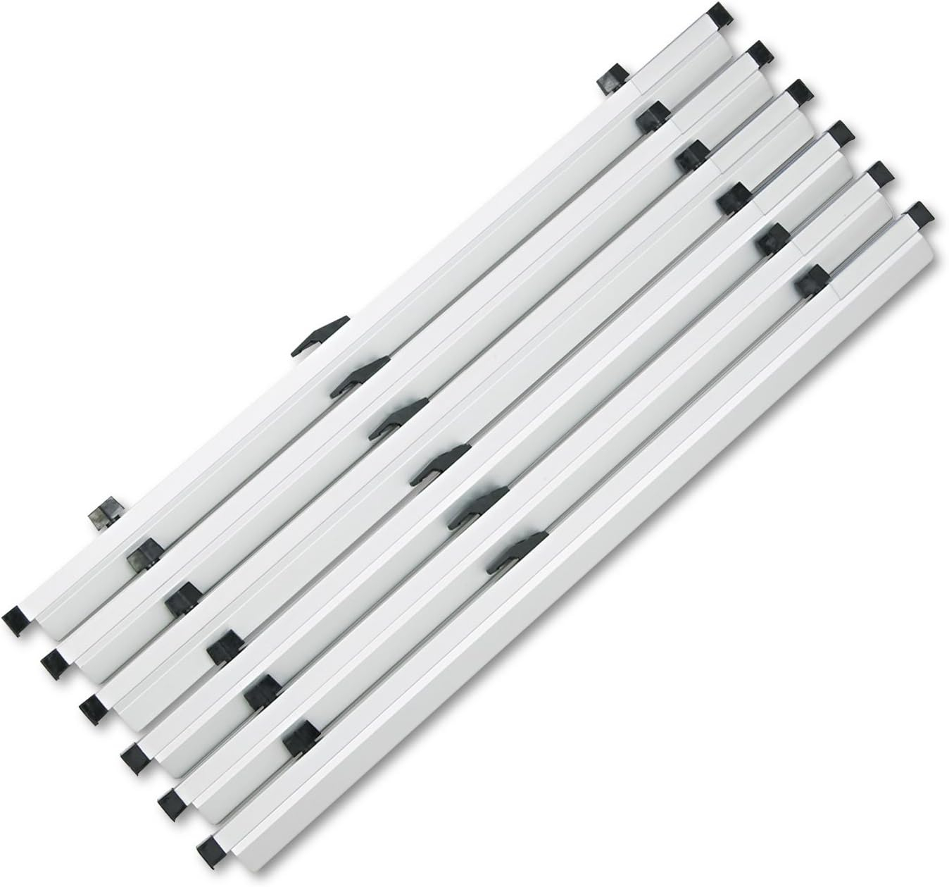 Safco 50036 Sheet File Hanging Clamps, 100 Sheets Per Clamp, 30", 6/Carton
