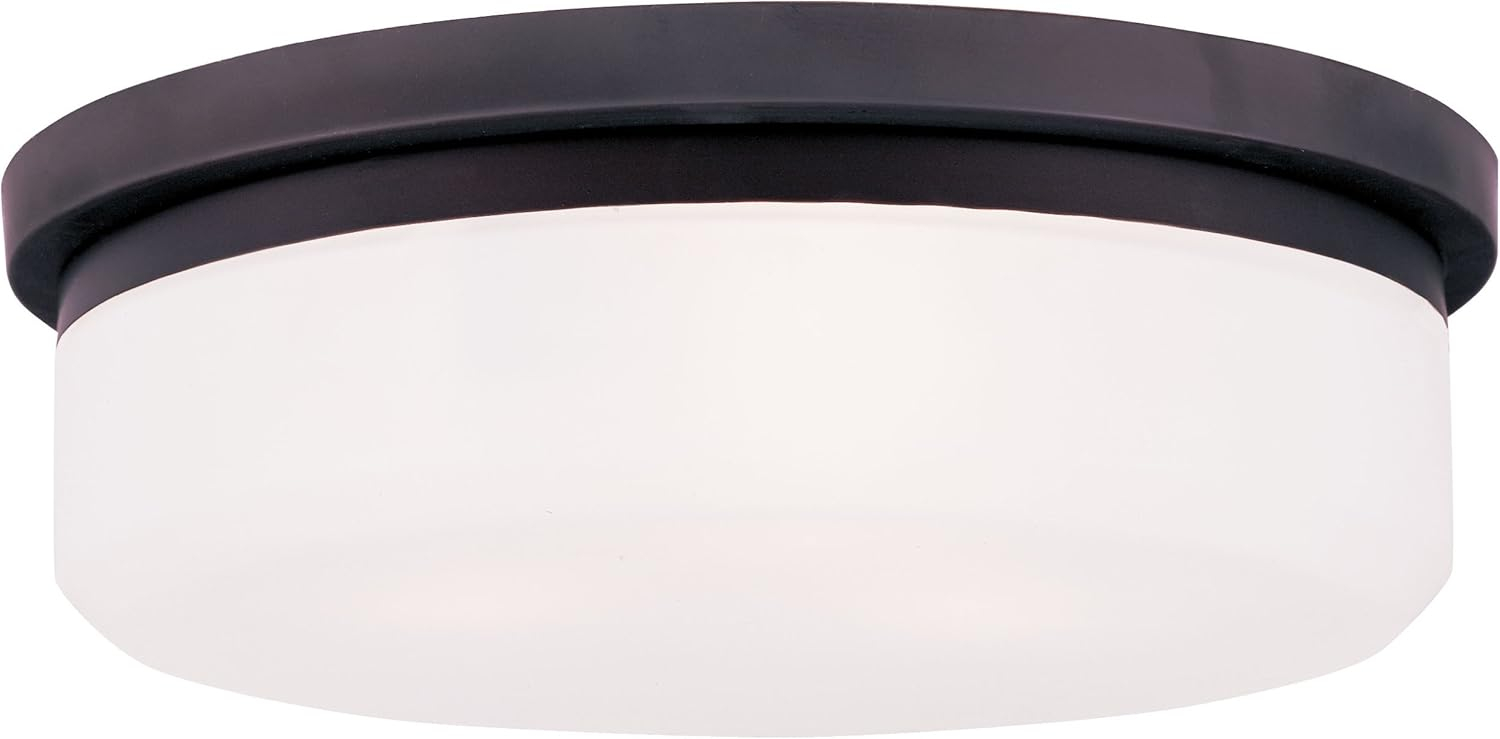Livex Lighting Stratus 3 - Light Flush Mount in  Bronze