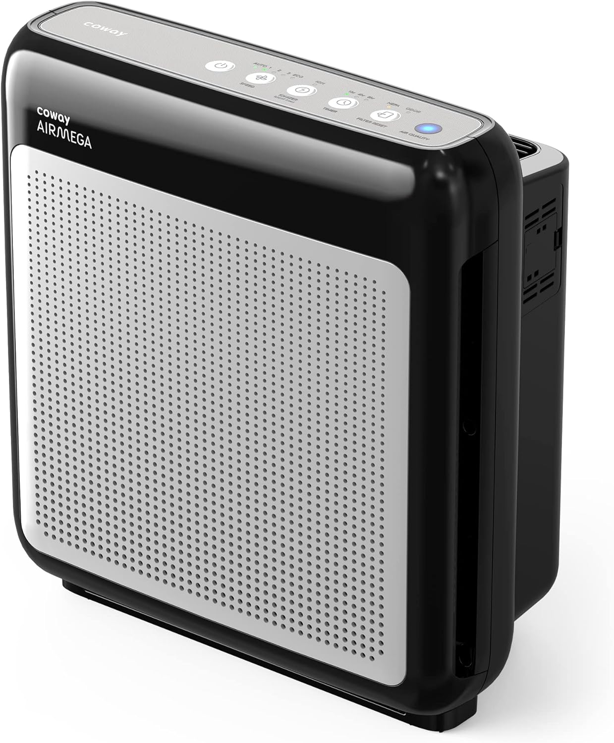 Black Ionic HEPA Air Purifier with Odor Absorbing Filter
