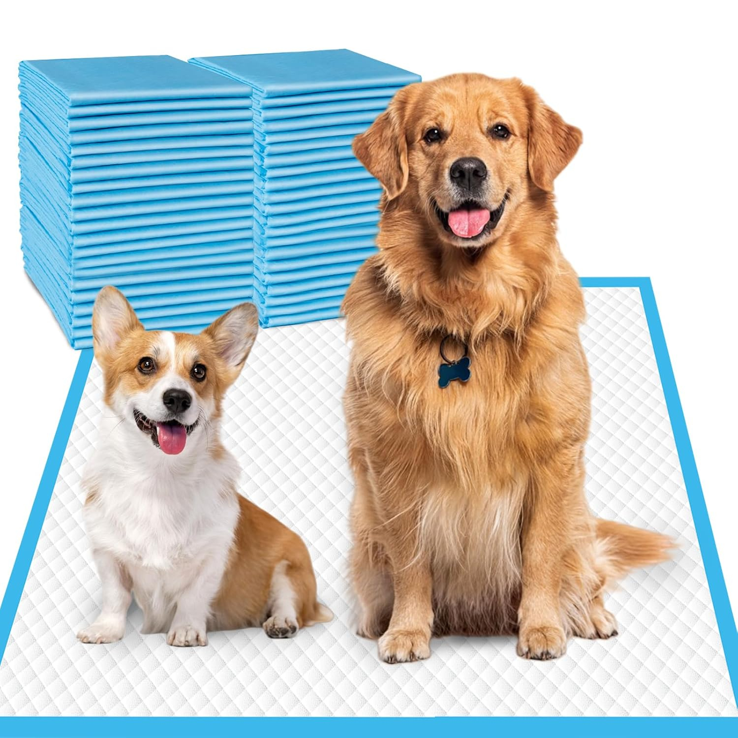 Pee Pads for Dogs - 30" X 36" Extra Large Puppy Pads XXL Potty Training Pads for Pet Wee Wee Pads Quick Absorbent Disposable Leak-Proof Pee Pads for Dogs Large Puppy Supplies - 30 Count