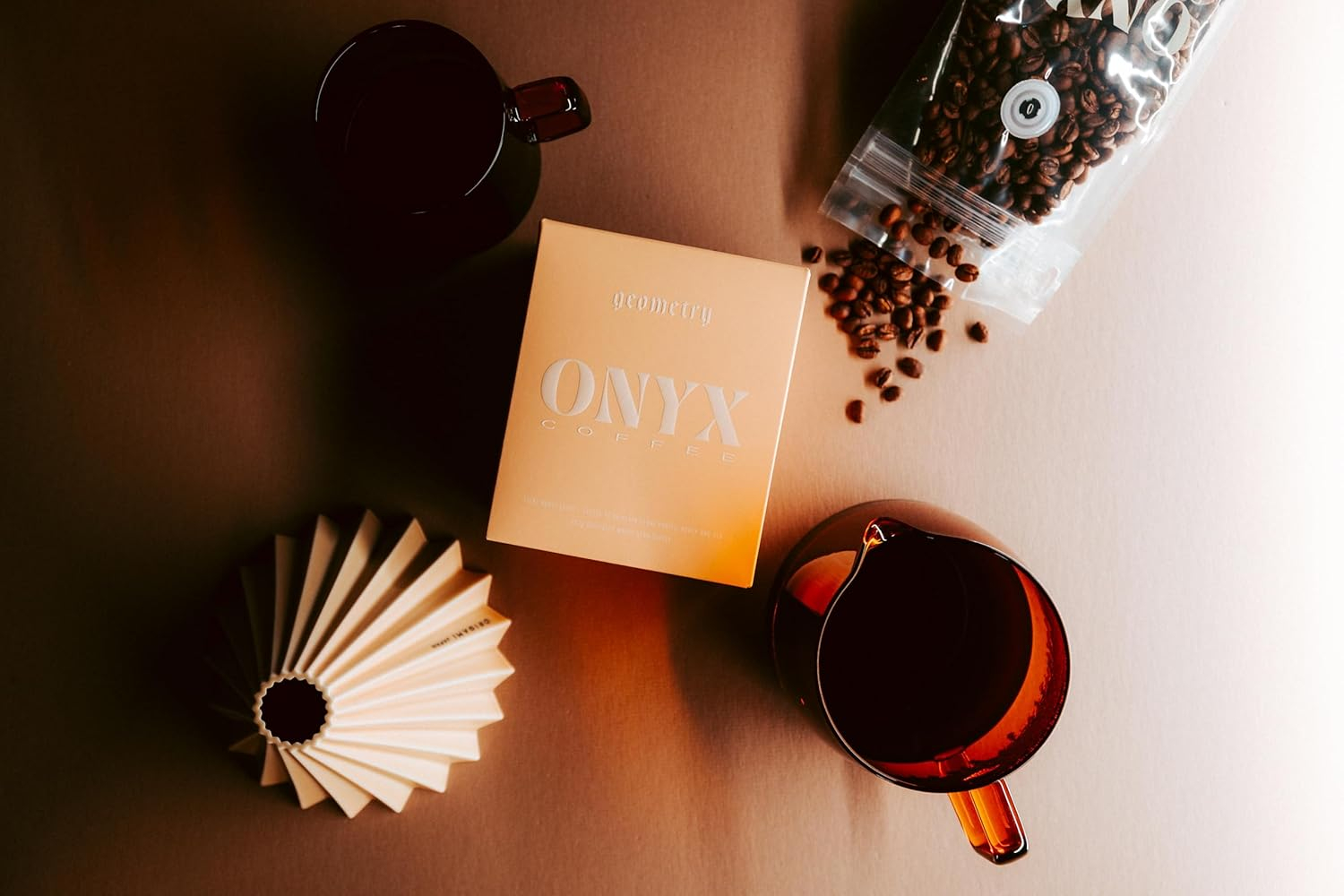 Onyx Coffee Lab Geometry Whole Bean Espresso Coffee Blend – Light Roasted Coffee Beans Whole – Coffee Whole Beans w/Notes of Berries, Sweet Lemon, & Earl Grey