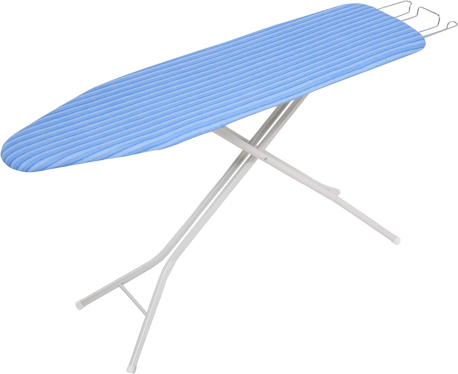 Honey-Can-Do Blue and Silver Ironing Board with Retractable Iron Rest