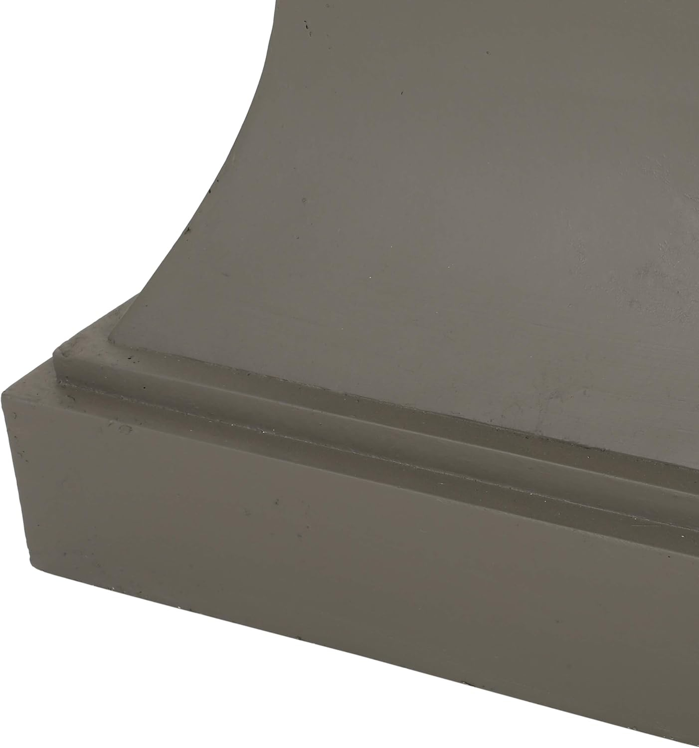 Christopher Knight Home Allison Outdoor Modern Lightweight Concrete Side Table, Light Gray