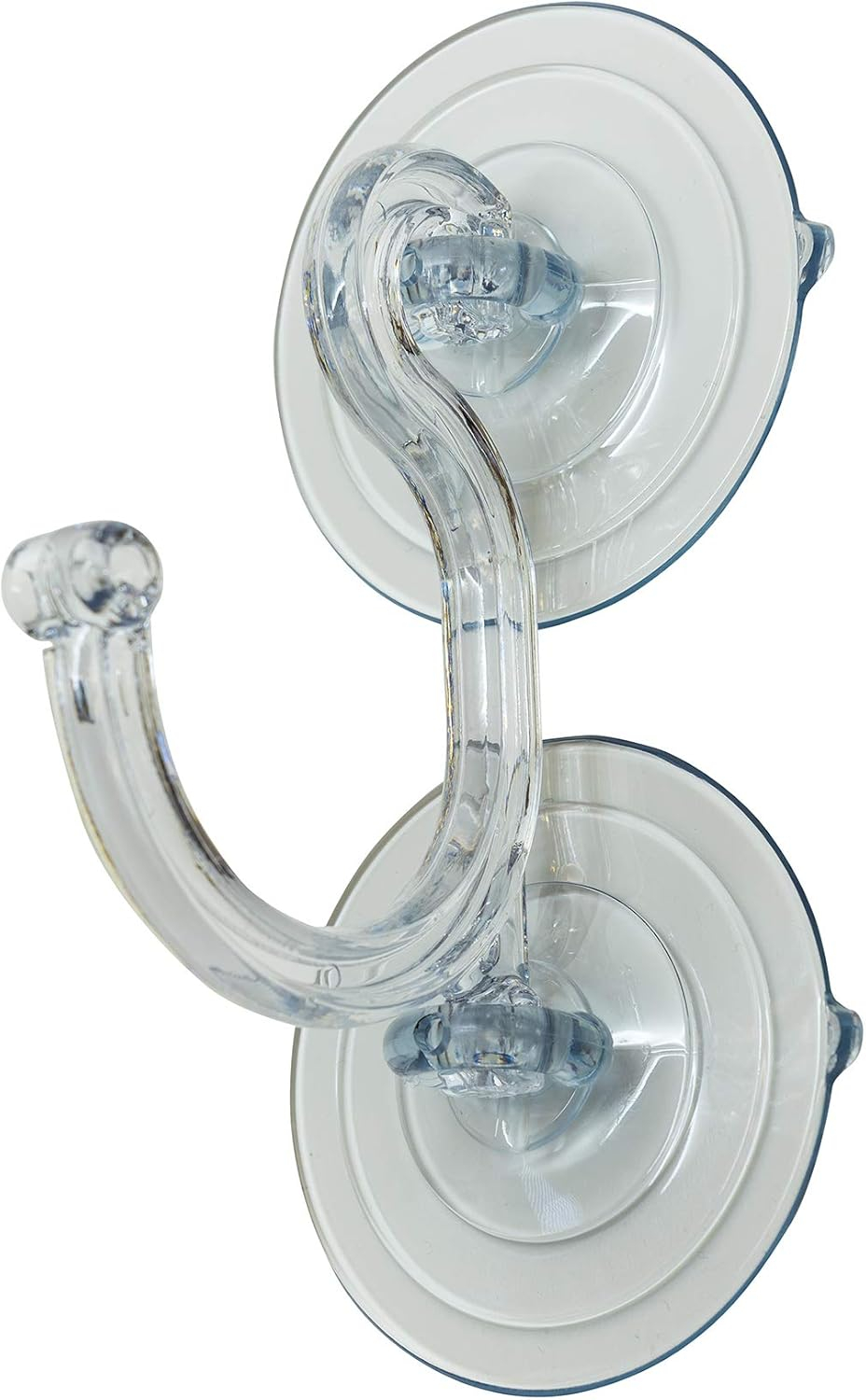 Clear Heavy Duty Double Suction Cup Hook