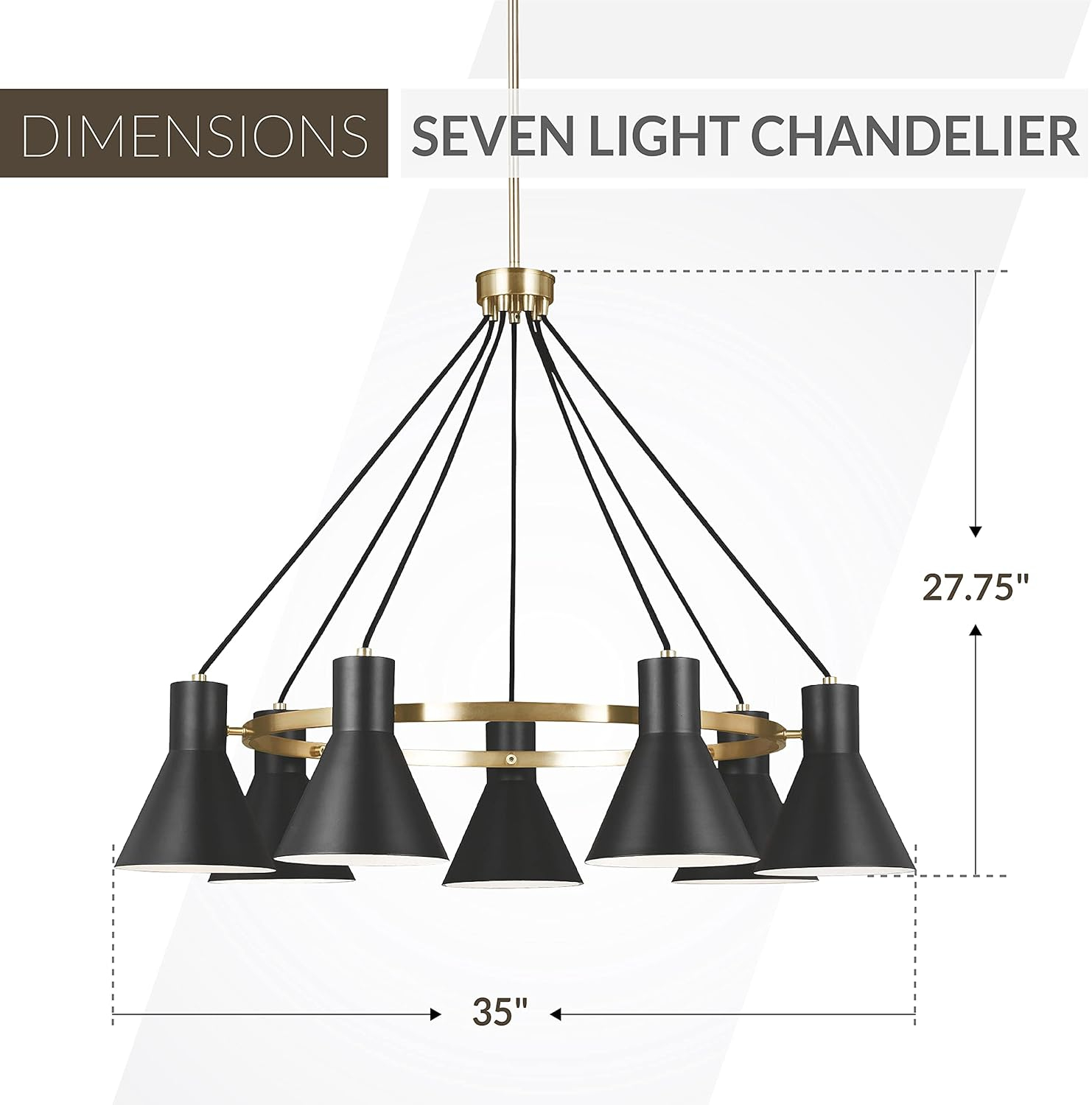 Seven Light Chandelier