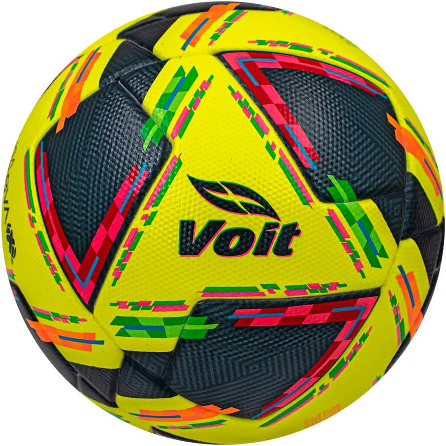 Voit Yellow and Black Size 5 Professional Soccer Ball