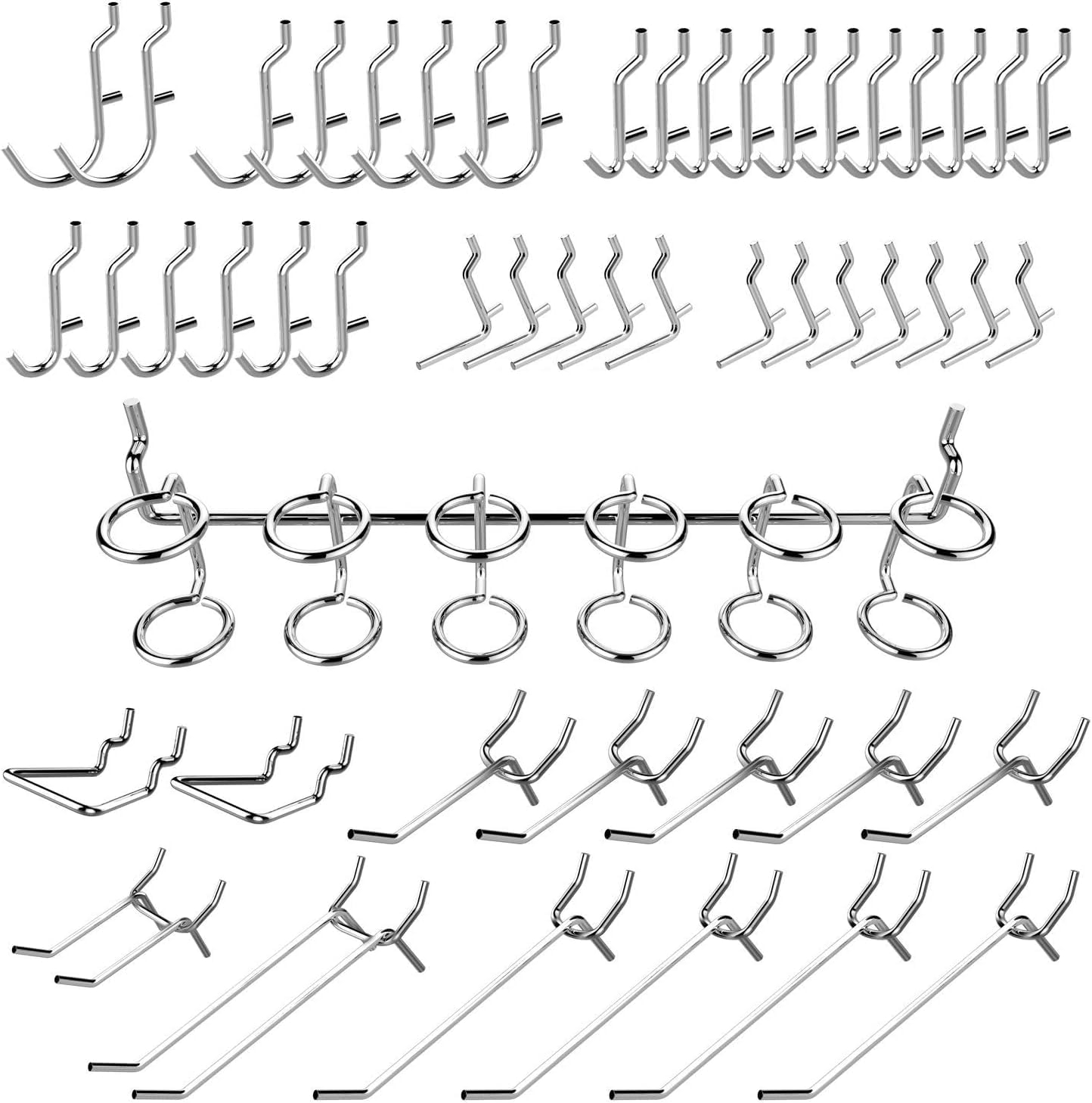 WEN Pegboard Accessory Kit, 50-Piece