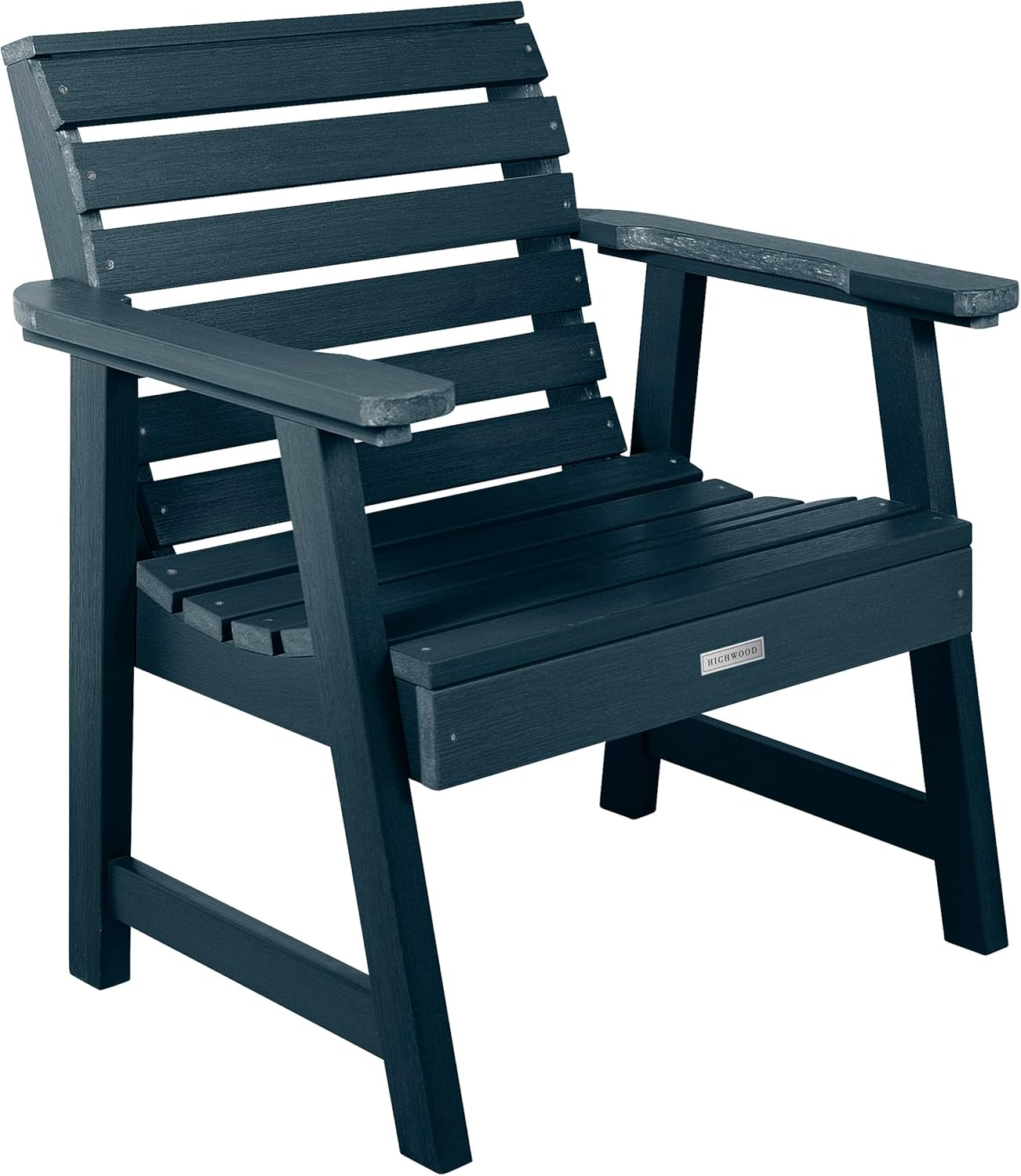 Highwood Weatherly Blue Outdoor Garden Chair
