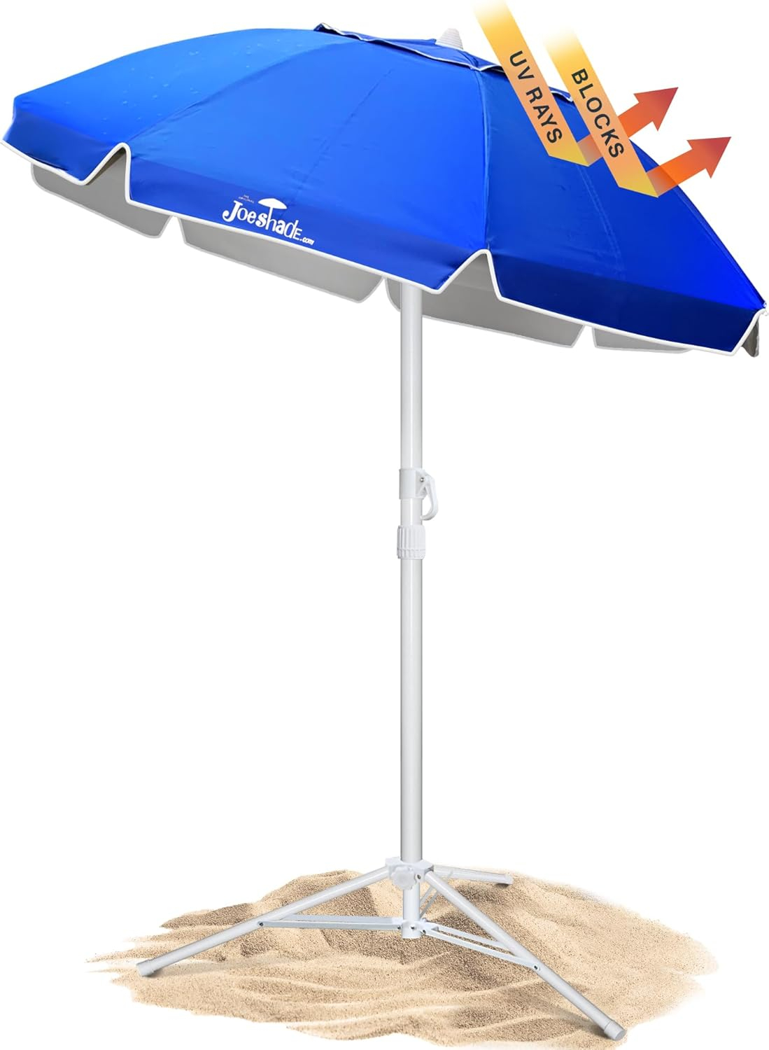 Portable UV Sun Shade Umbrella with Tripod Stand – Lightweight, Adjustable, and Instant Sun Protection for Outdoor Sports, Camping, and More – Blue