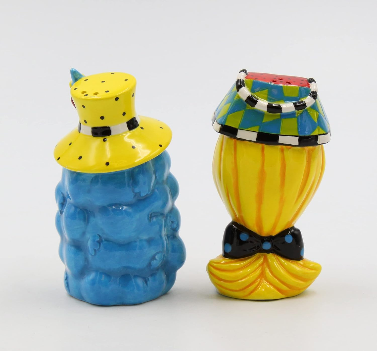 Cosmos Gifts Ceramic Salt and Pepper Shaker Set