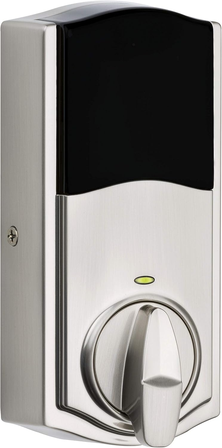 Kwikset 914 Traditional Keypad SmartCode Electronic Deadbolt Smart Lock featuring SmartKey Security and ZigBee 3.0 Technology in Satin Nickel, Large, 914TRL ZB 3.0 15