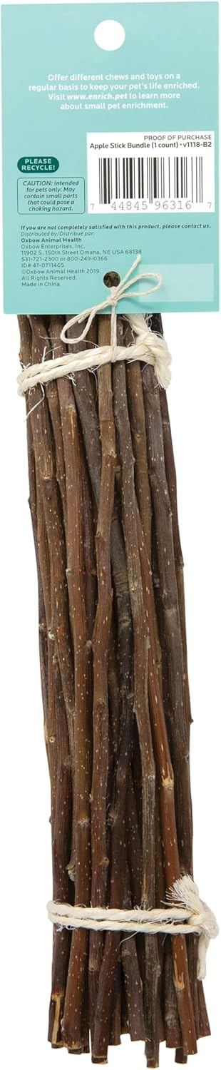 Oxbow Apple Stick Bundle for Small Pets