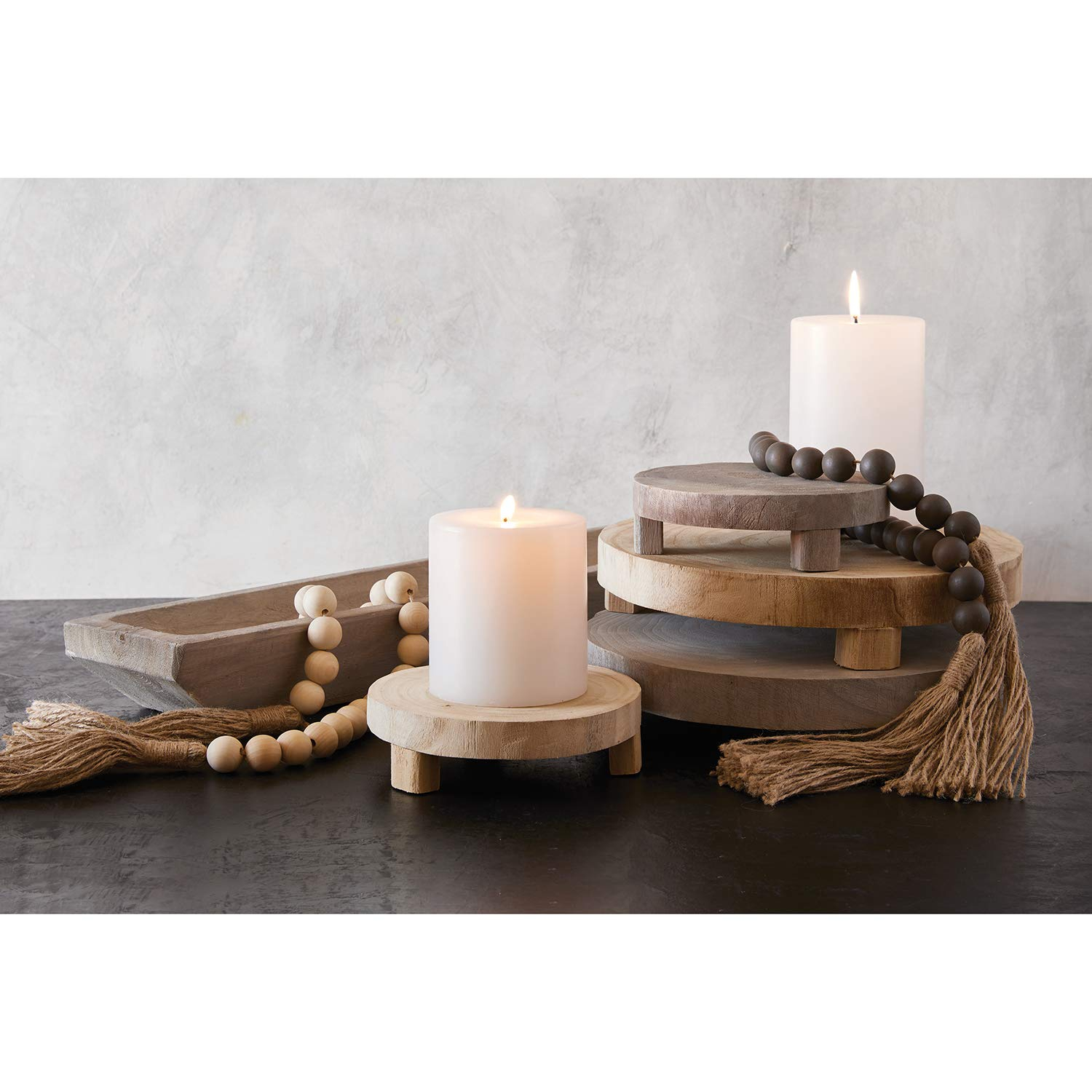 Santa Barbara Design Studio Pure Design Wood Riser, Small, Natural