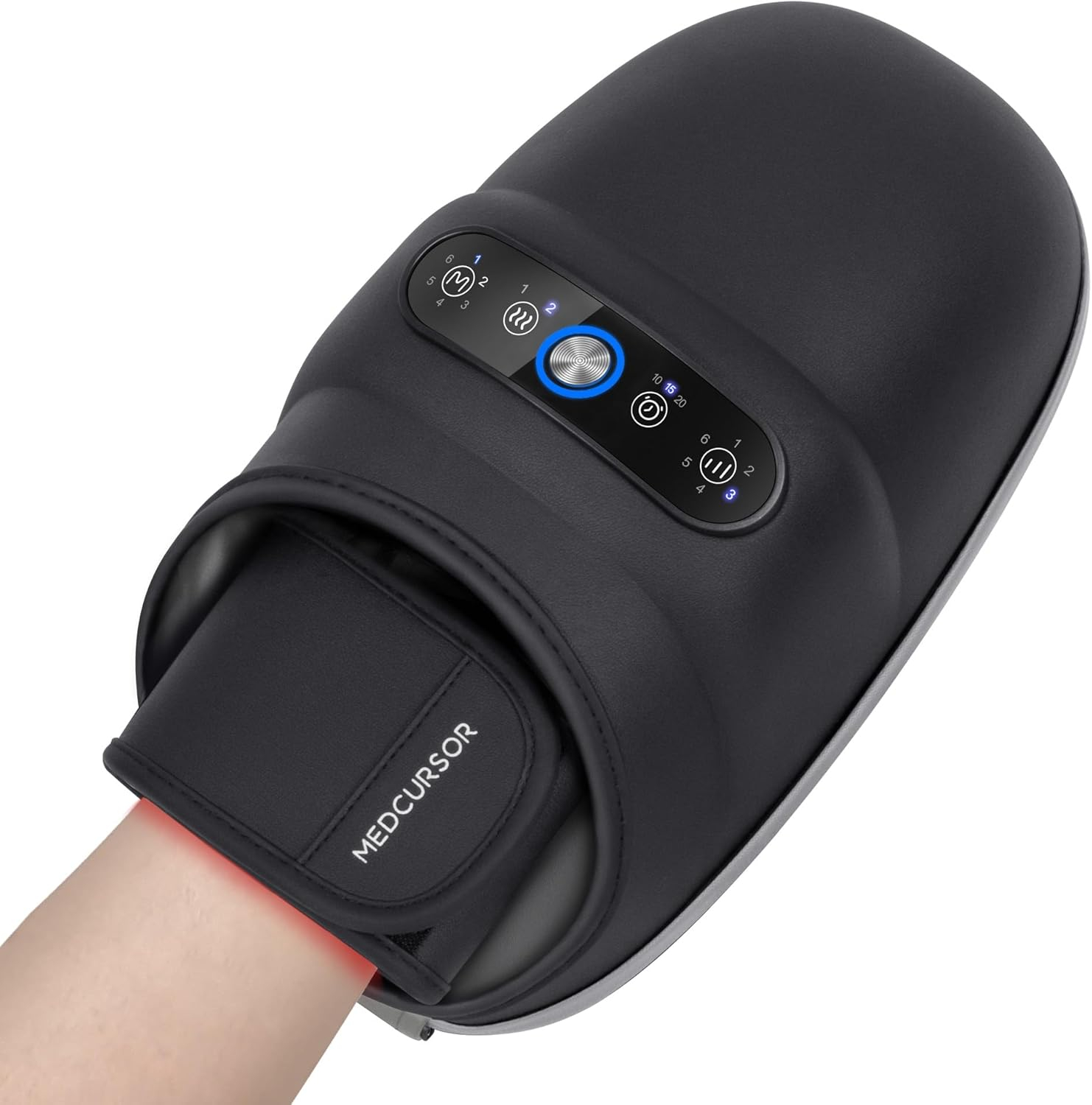 Medcursor Hand Massager, Cordless Hand Massager with Heat and Compression for Carpal Tunnel , Great Christmas Gifts